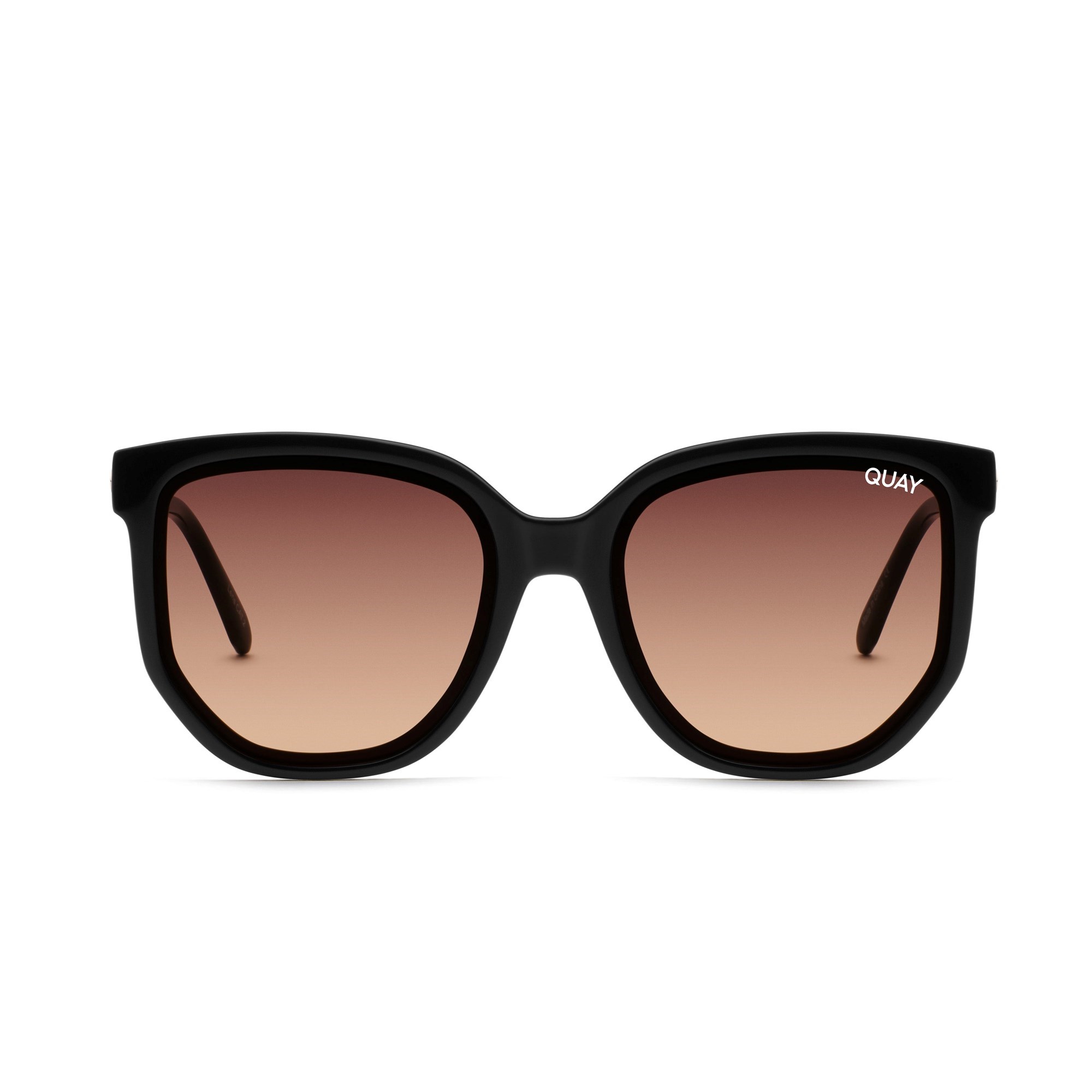 Black / Brown Orange Quay COFFEE RUN Women\'s Sunglasses | GHDBX-6357