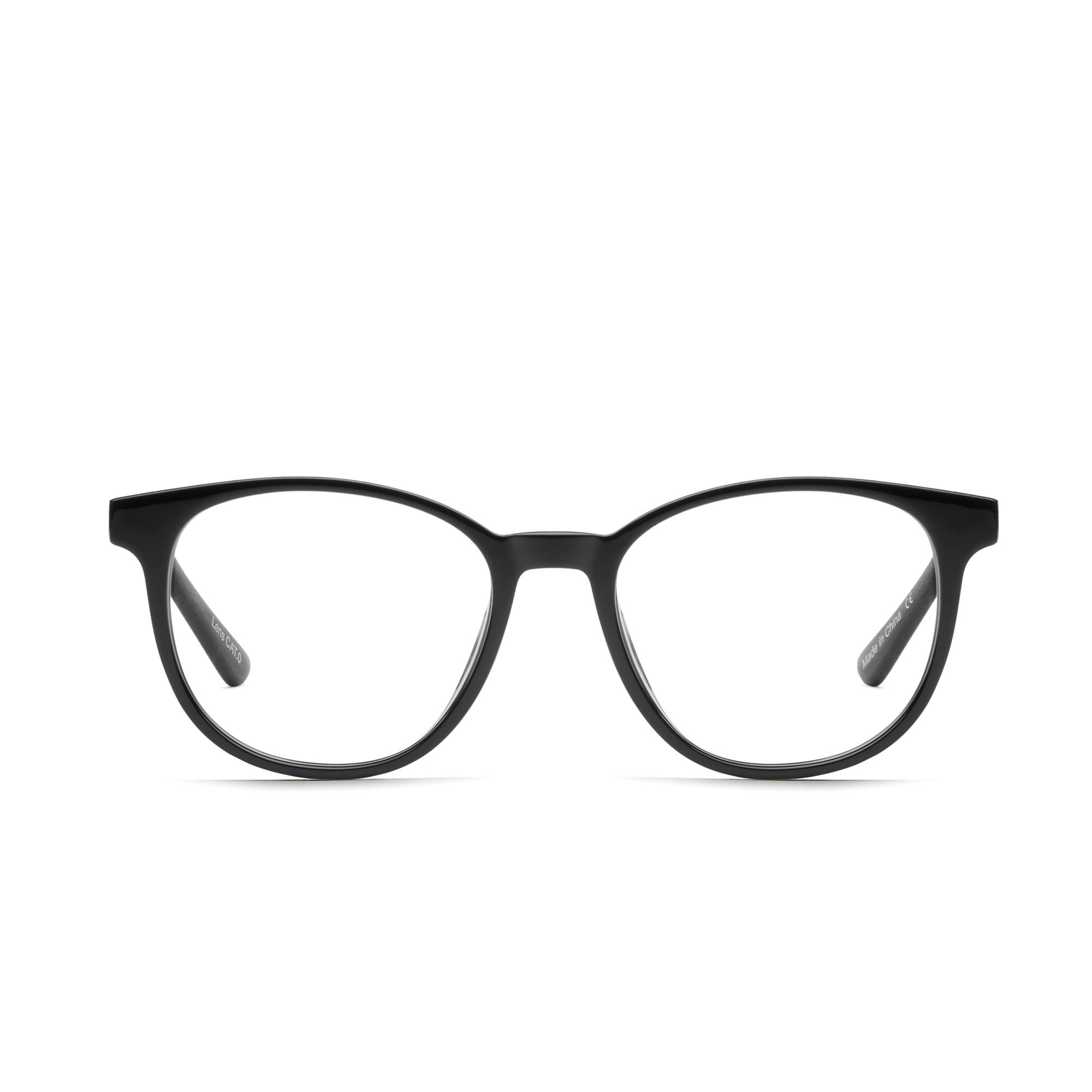 Black / Clear Rx Quay BLUEPRINT STANDARD RX Unisex Glasses | UVRES-1984