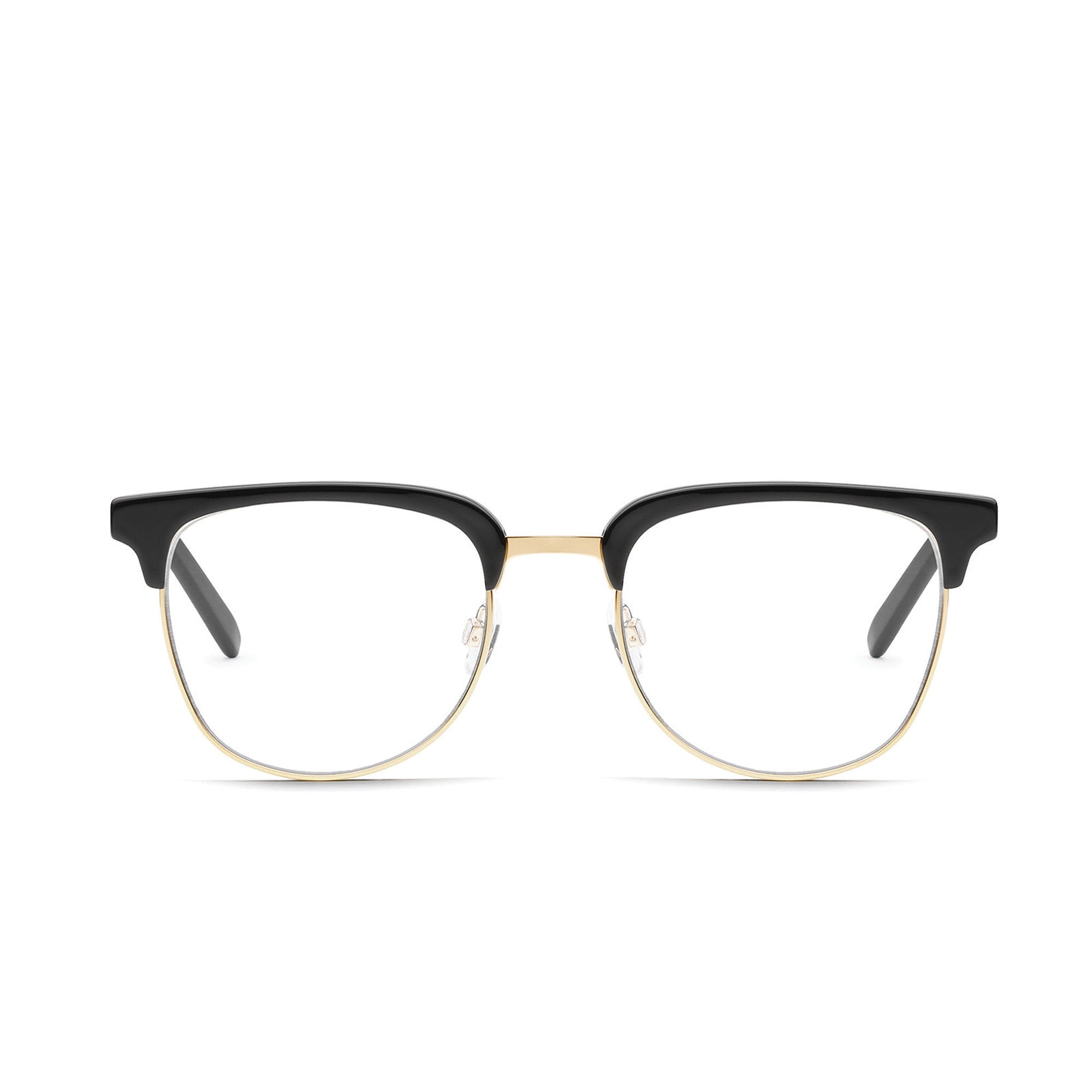 Black / Clear Rx Quay EVASIVE RX Unisex Glasses | WOCUD-7286