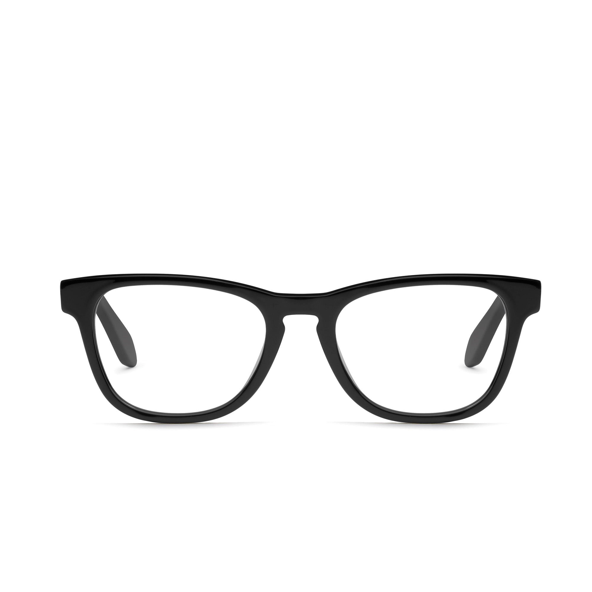 Black / Clear Rx Quay HARDWIRE MINI RX Unisex Glasses | YLSMU-9850