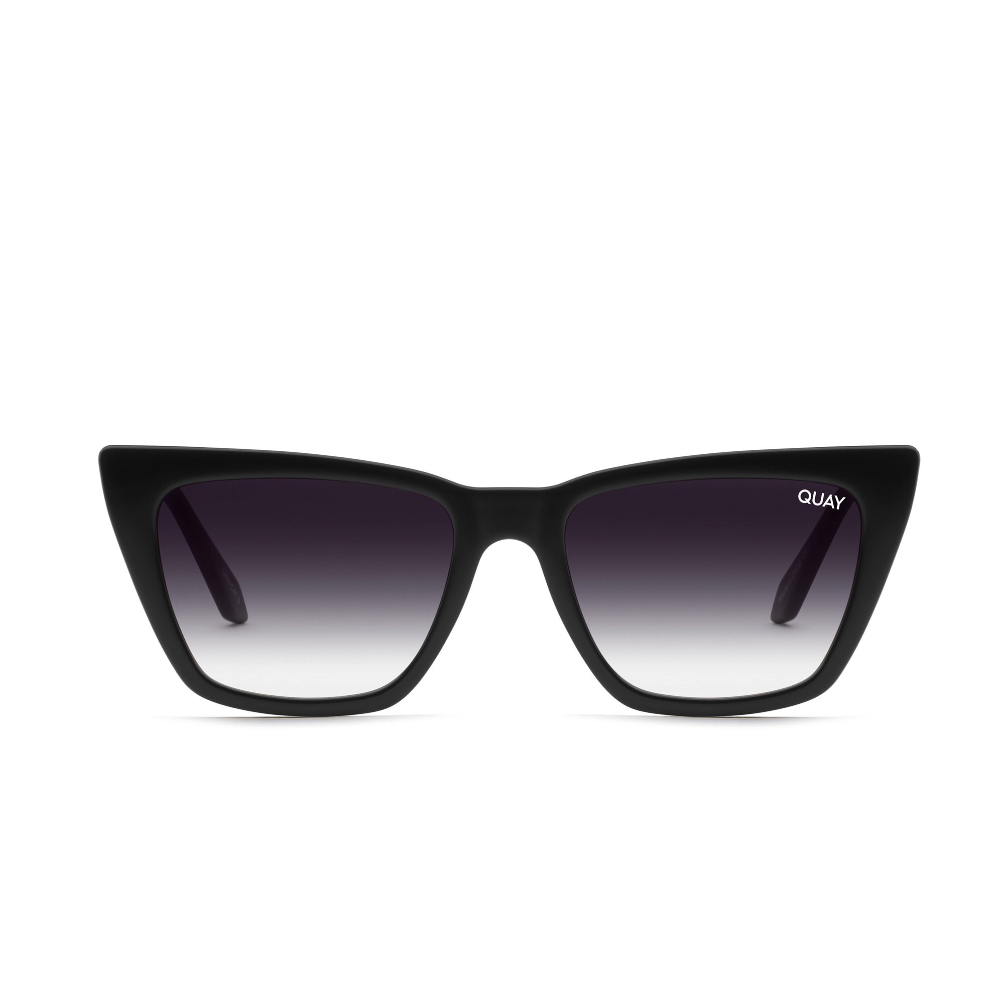 Black / Fade Quay CALL THE SHOTS Women\'s Sunglasses | BJQWR-6213