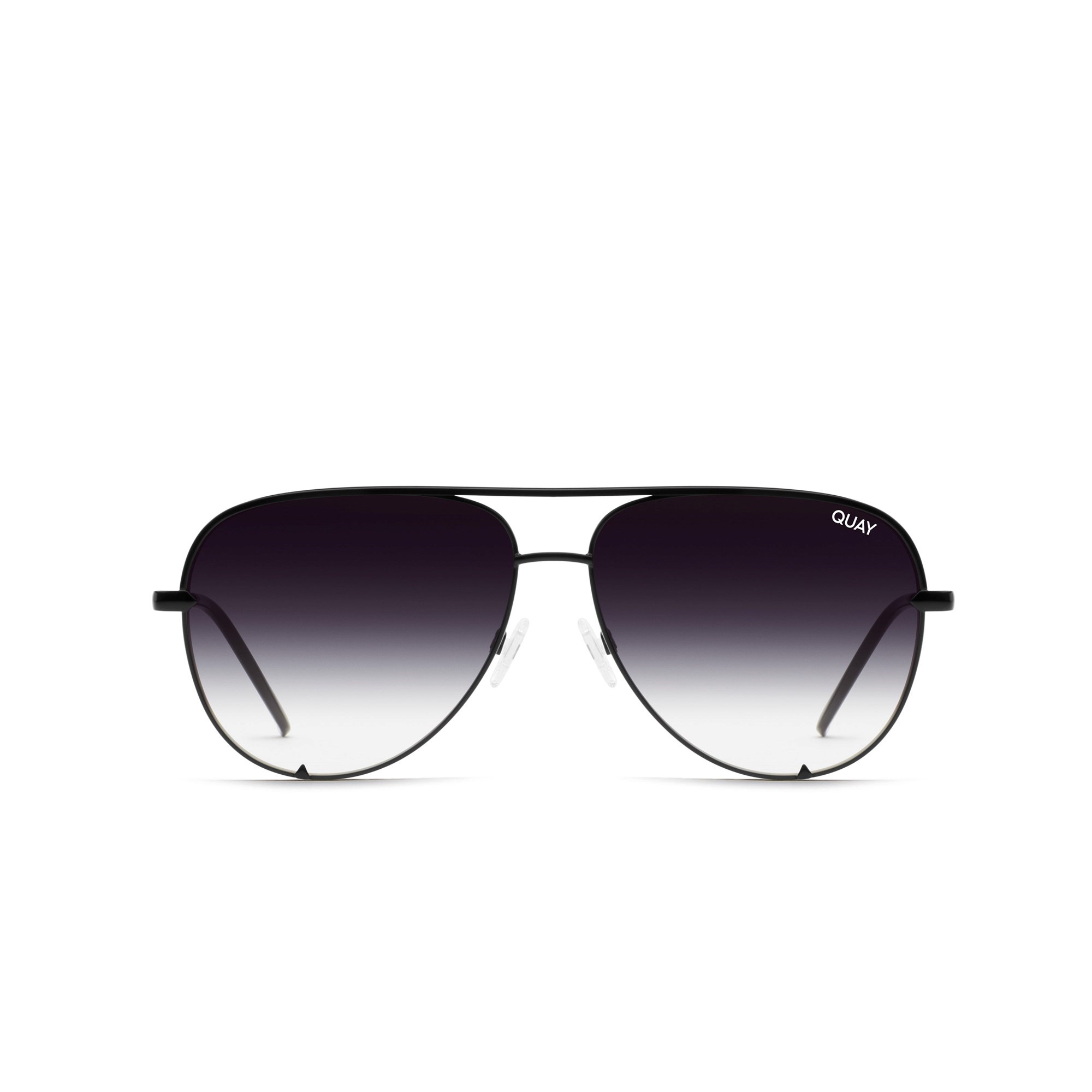 Black / Fade Quay HIGH KEY MICRO Men\'s Sunglasses | KBUCE-9642