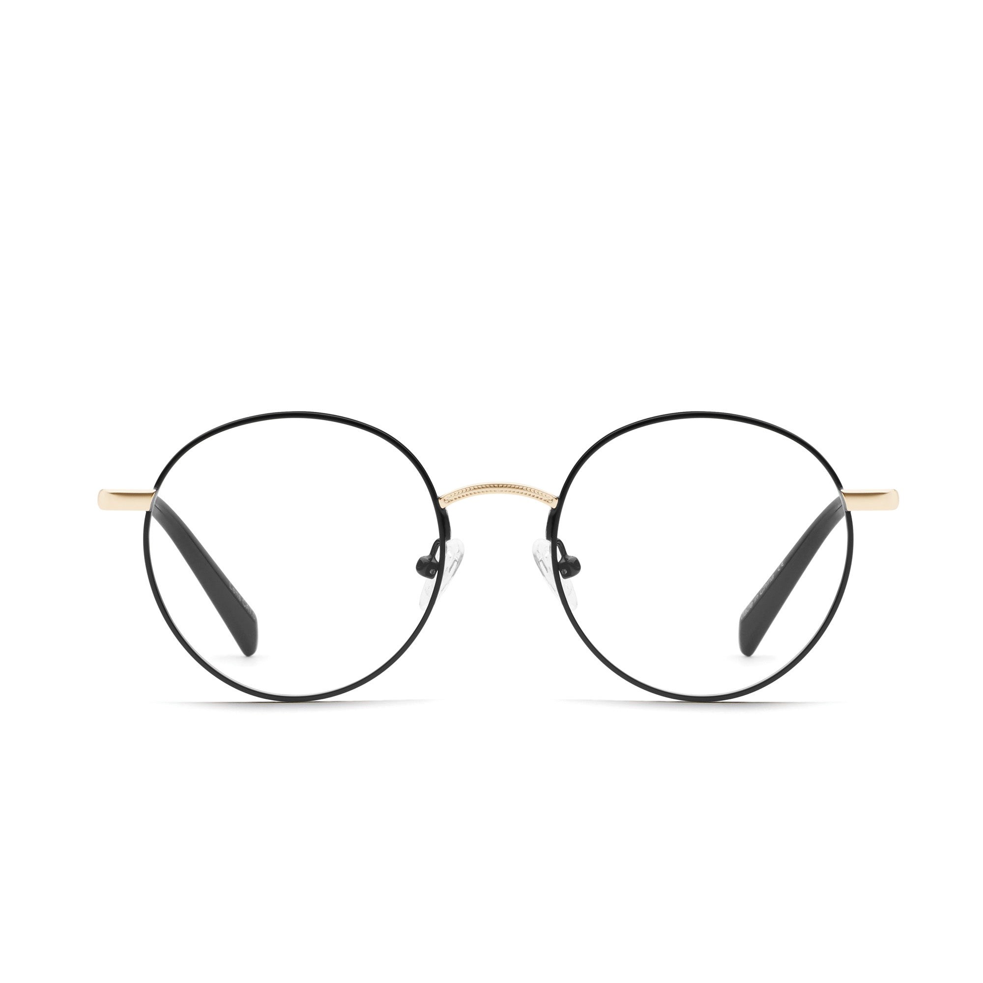 Black Gold / Clear Rx Quay I SEE YOU RX Unisex Glasses | NSERY-3178