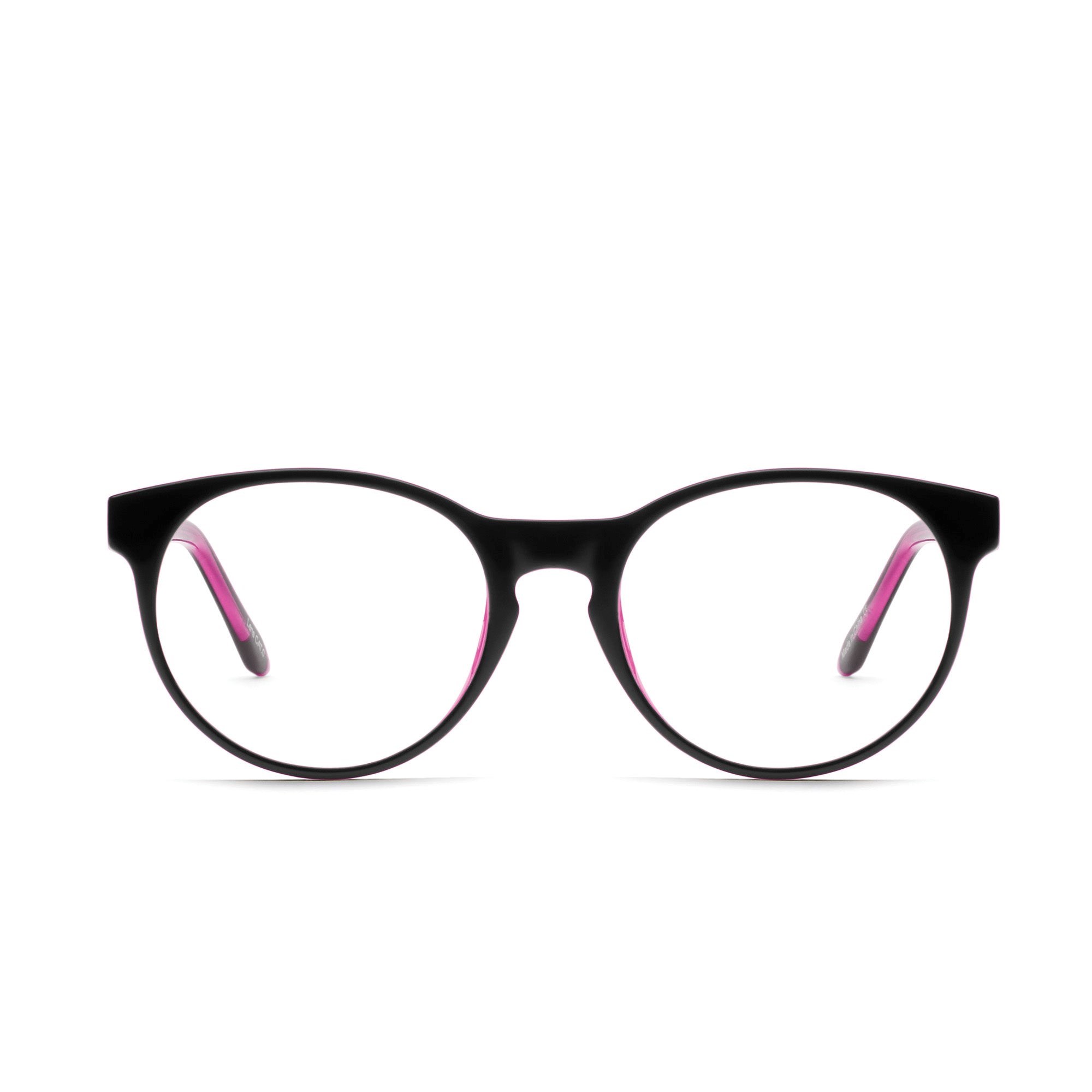 Black Pink / Clear Rx Quay OUT OF SIGHT RX Unisex Glasses | UMZCR-8496