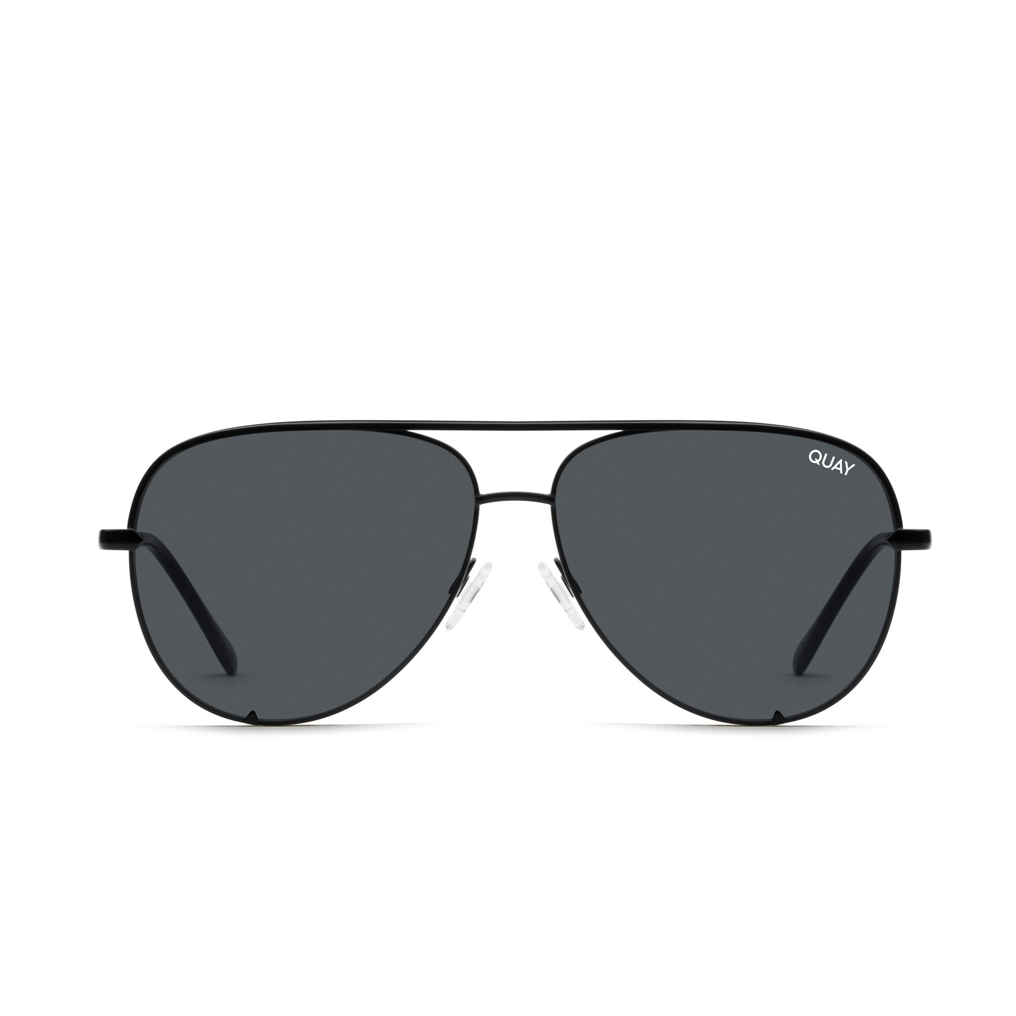 Black / Smoke Quay HIGH KEY Women\'s Sunglasses | FRTVI-9870