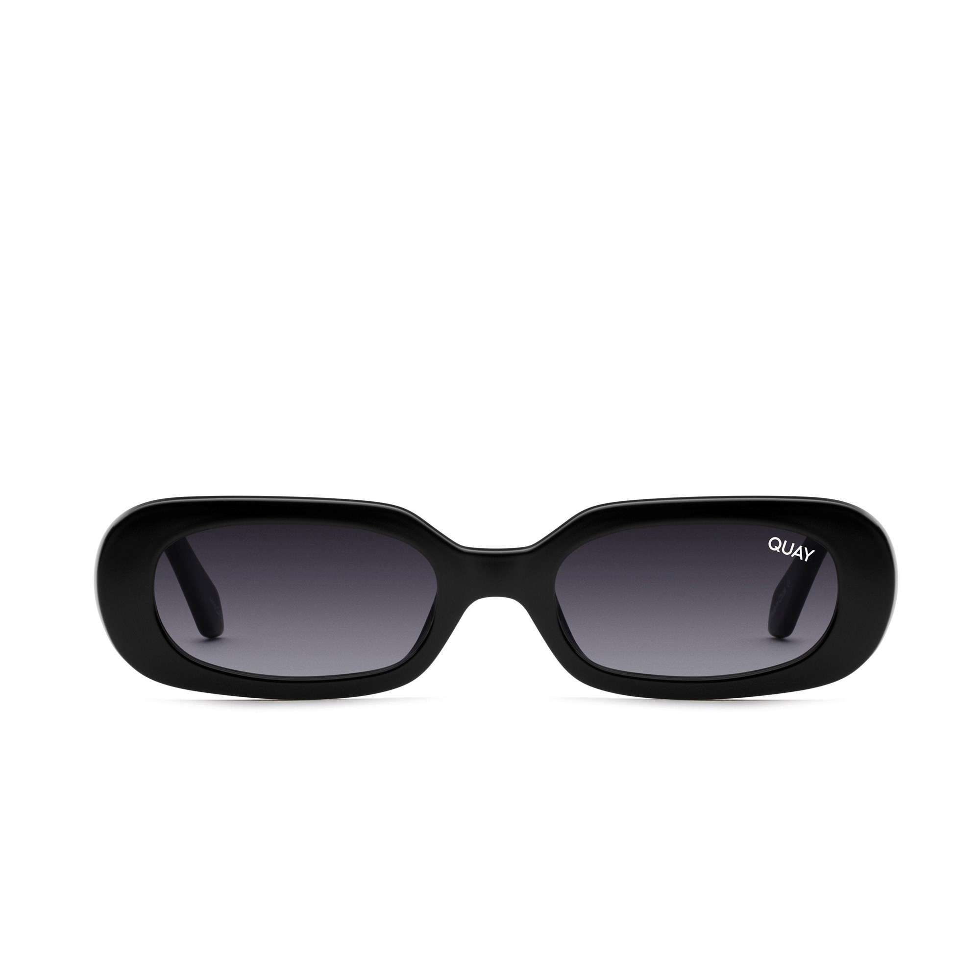 Black / Smoke Quay SO SERIOUS Women\'s Sunglasses | UCPXF-7026