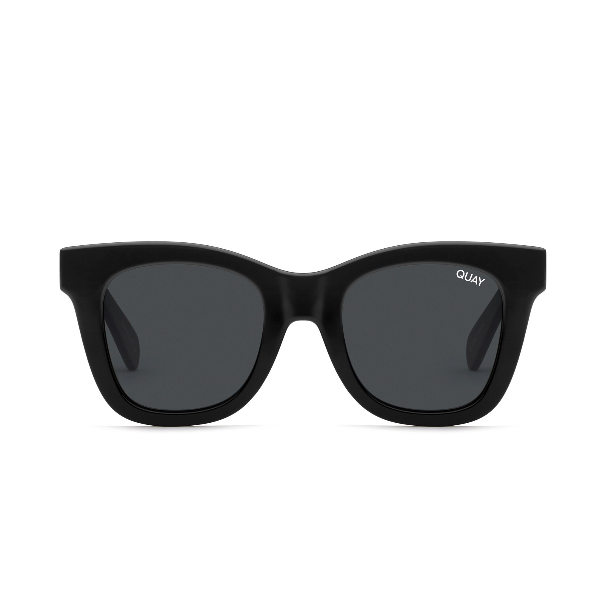 Black / Smoke Rx Quay AFTER HOURS RX Unisex Prescription Sunglasses | HTLXJ-5634