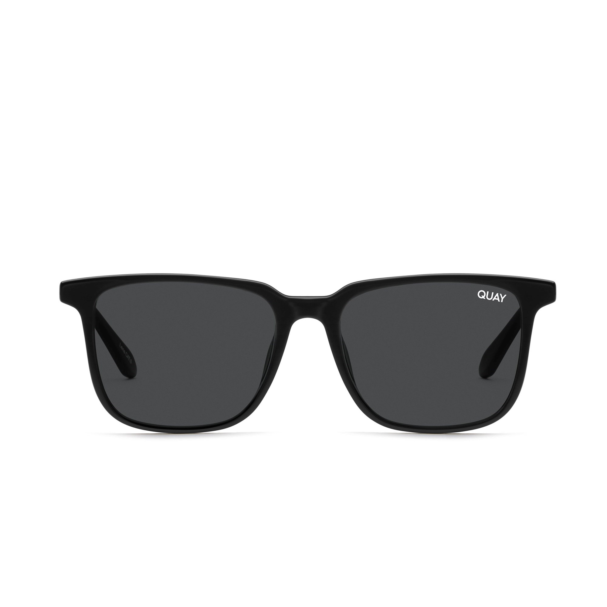 Black / Smoke Rx Quay ALGORITHM OVERSIZED RX Unisex Prescription Sunglasses | VISXK-1473