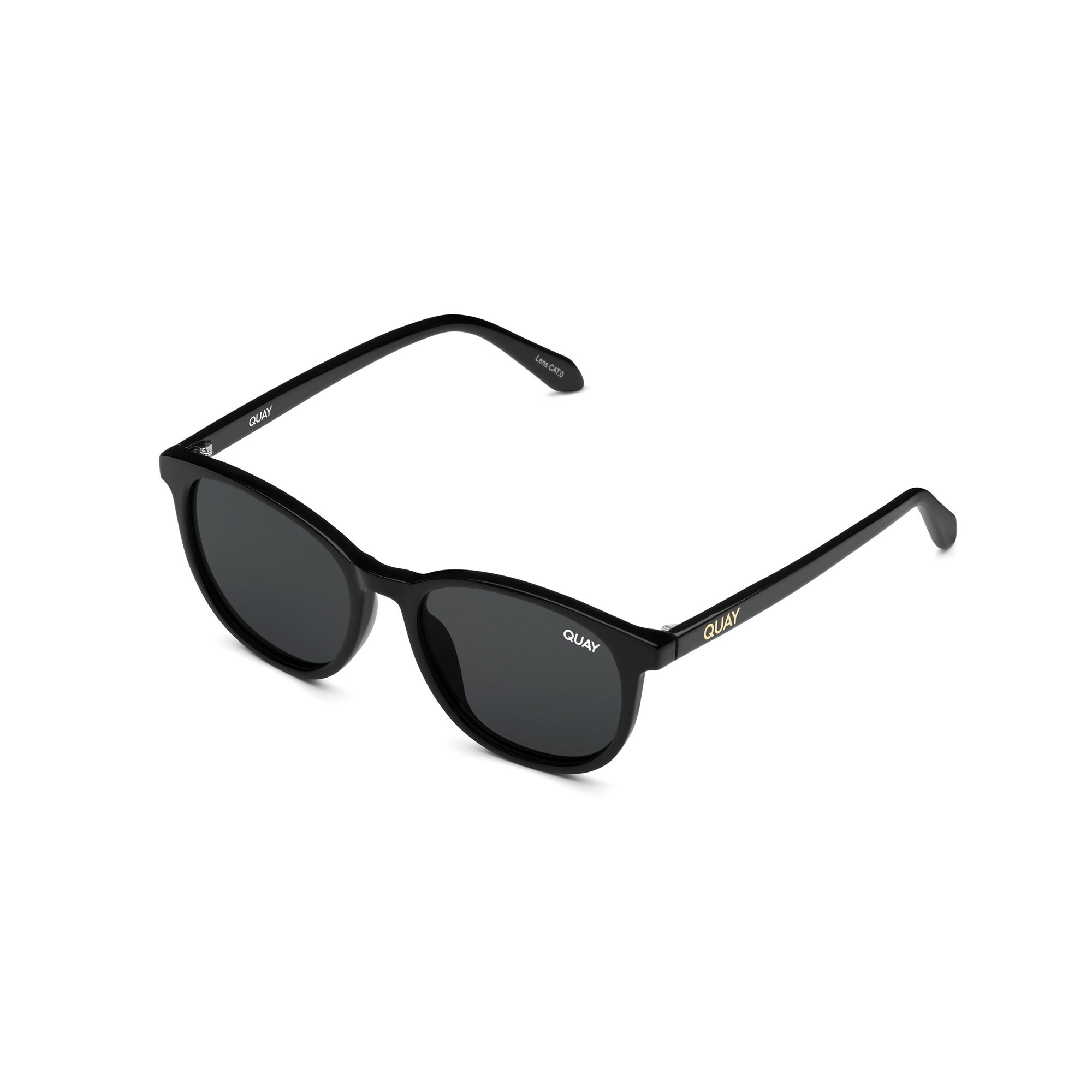 Black / Smoke Rx Quay BLUEPRINT OVERSIZED RX Unisex Prescription Sunglasses | HIJTZ-4065