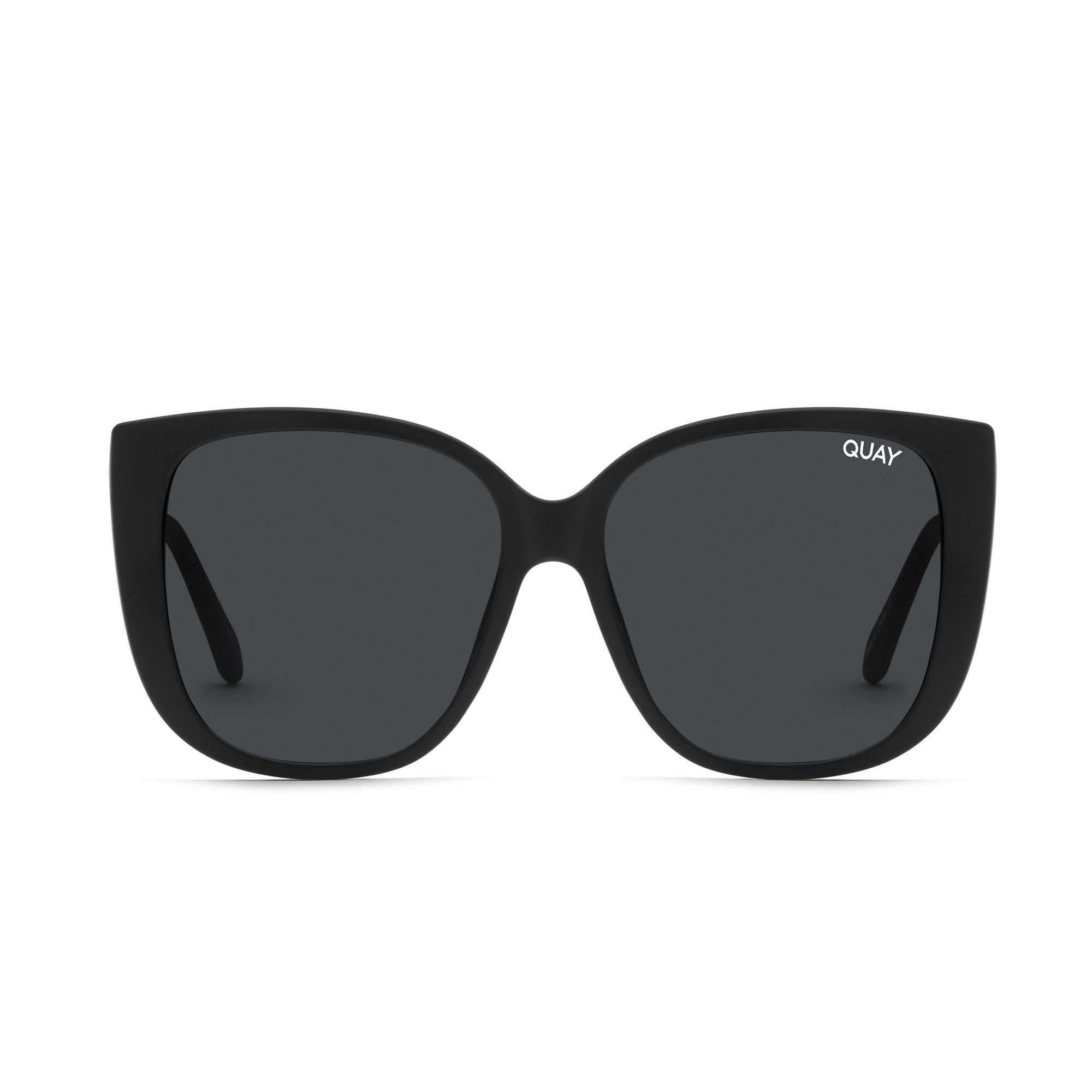 Black / Smoke Rx Quay EVER AFTER RX Unisex Prescription Sunglasses | DTOVQ-6403