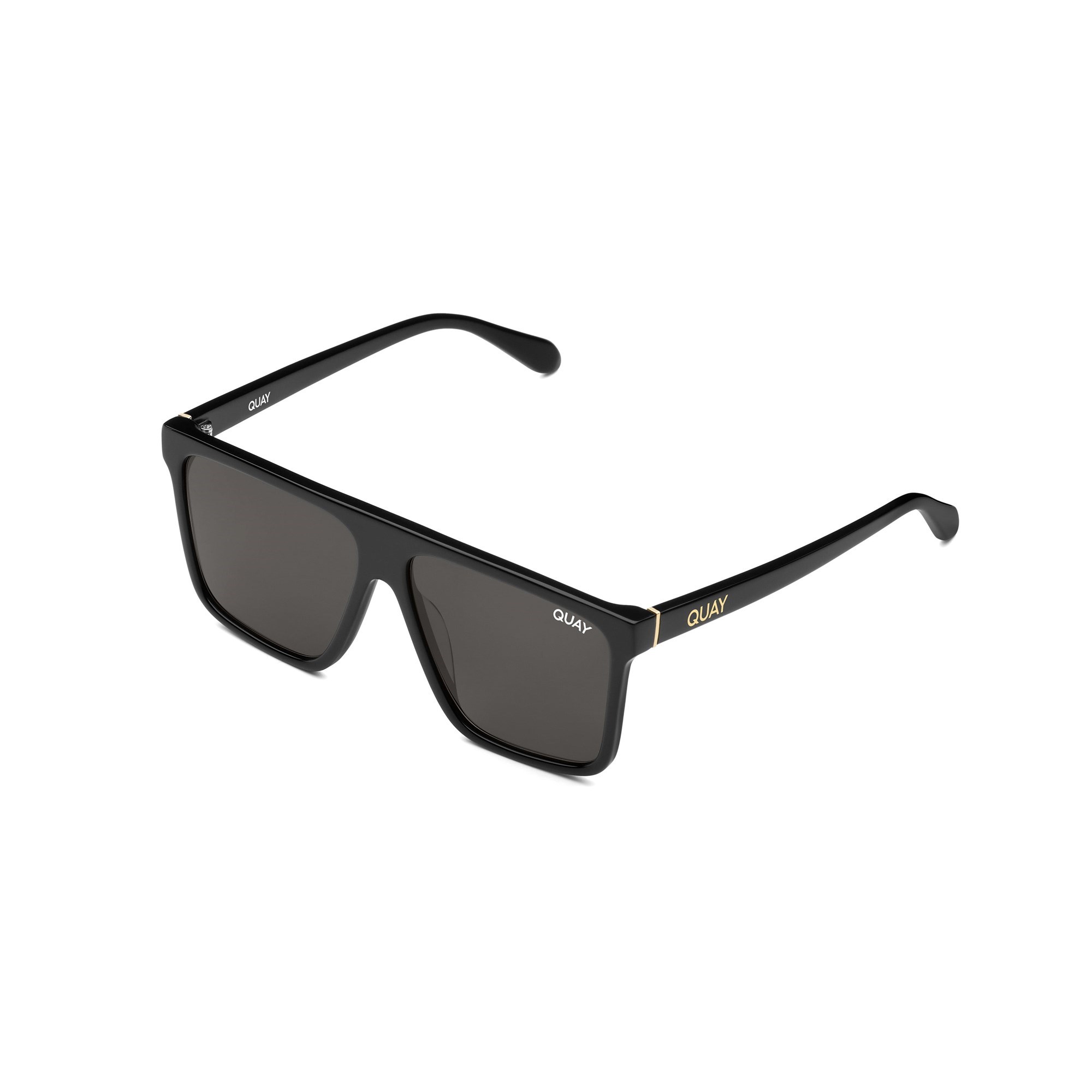 Black / Smoke Rx Quay NIGHTFALL RX Women's Sunglasses | YGOLZ-9630