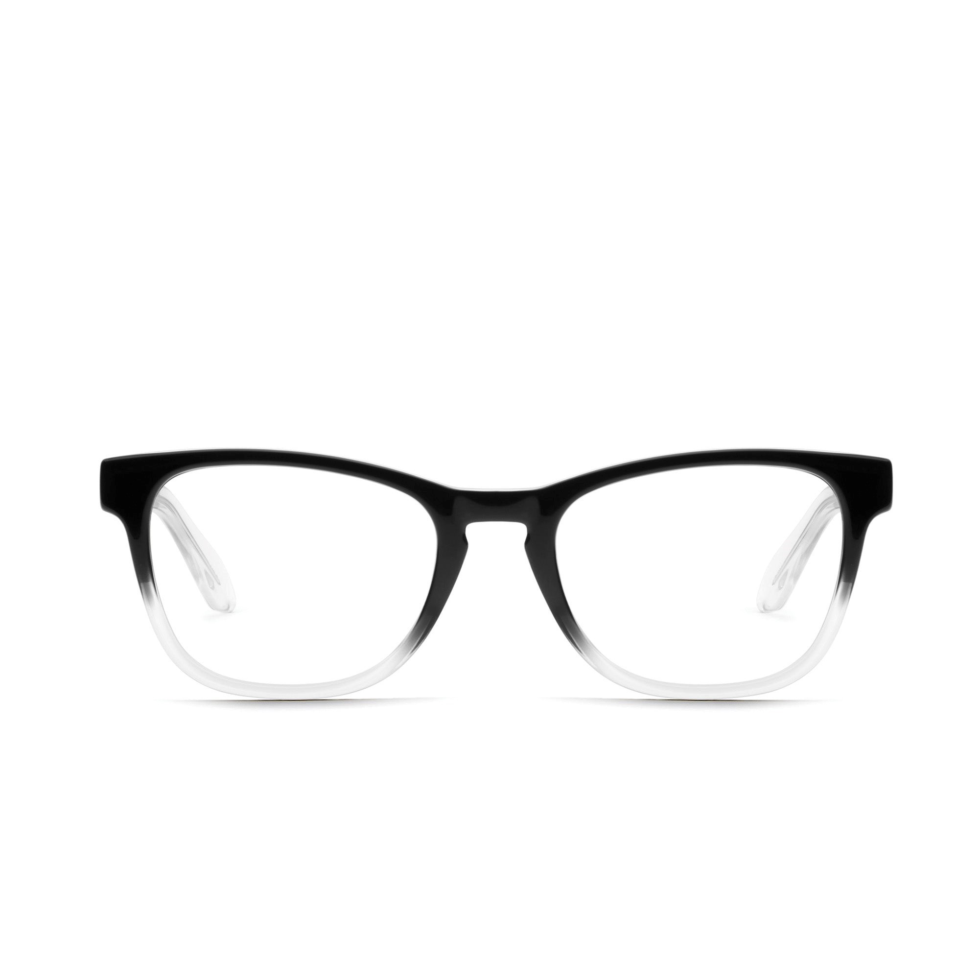 Black To Clear / Clear Rx Quay HARDWIRE MINI RX Unisex Glasses | RWLAJ-1825