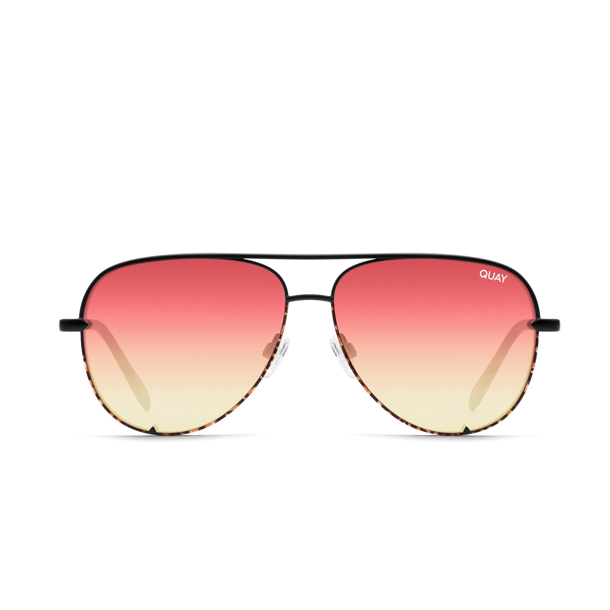 Black Tortoise / Coral Quay HIGH KEY Men\'s Sunglasses | AHOBQ-3105