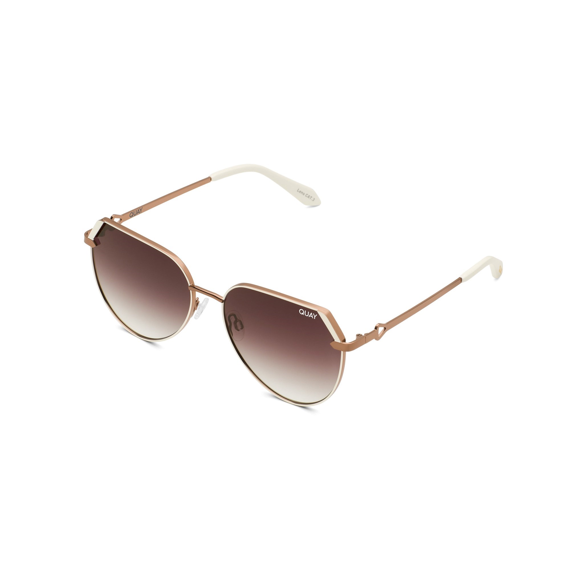 Bronze / Brown Quay MAIN CHARACTER Women's Sunglasses | QXZUM-5380