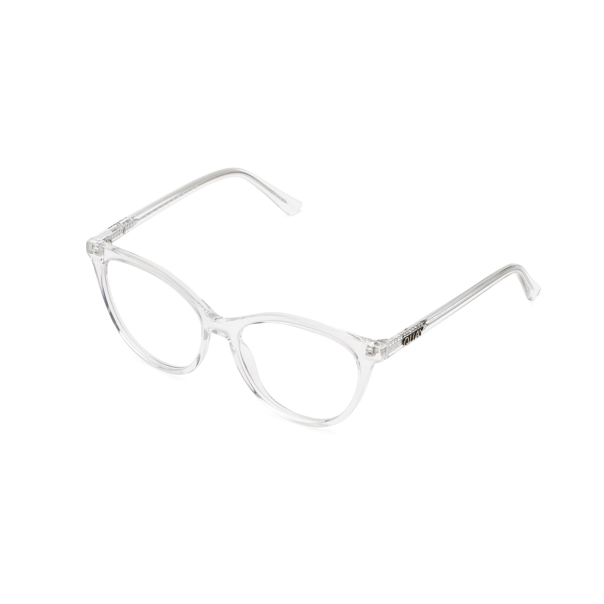 Clear / Clear Rx Quay ALL NIGHTER RX Unisex Glasses | QDIPU-7508