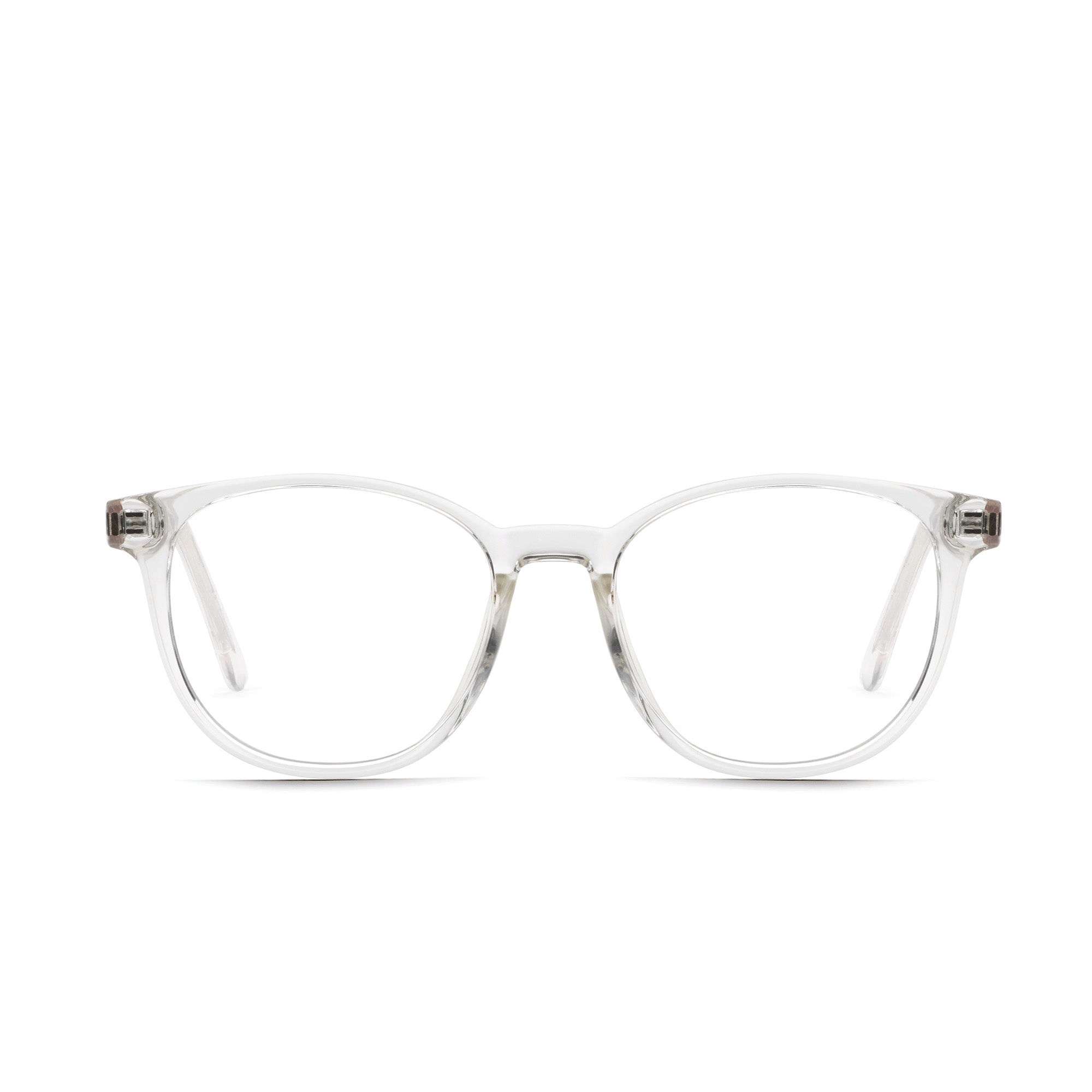 Clear / Clear Rx Quay BLUEPRINT OVERSIZED RX Unisex Glasses | YXIPE-3564