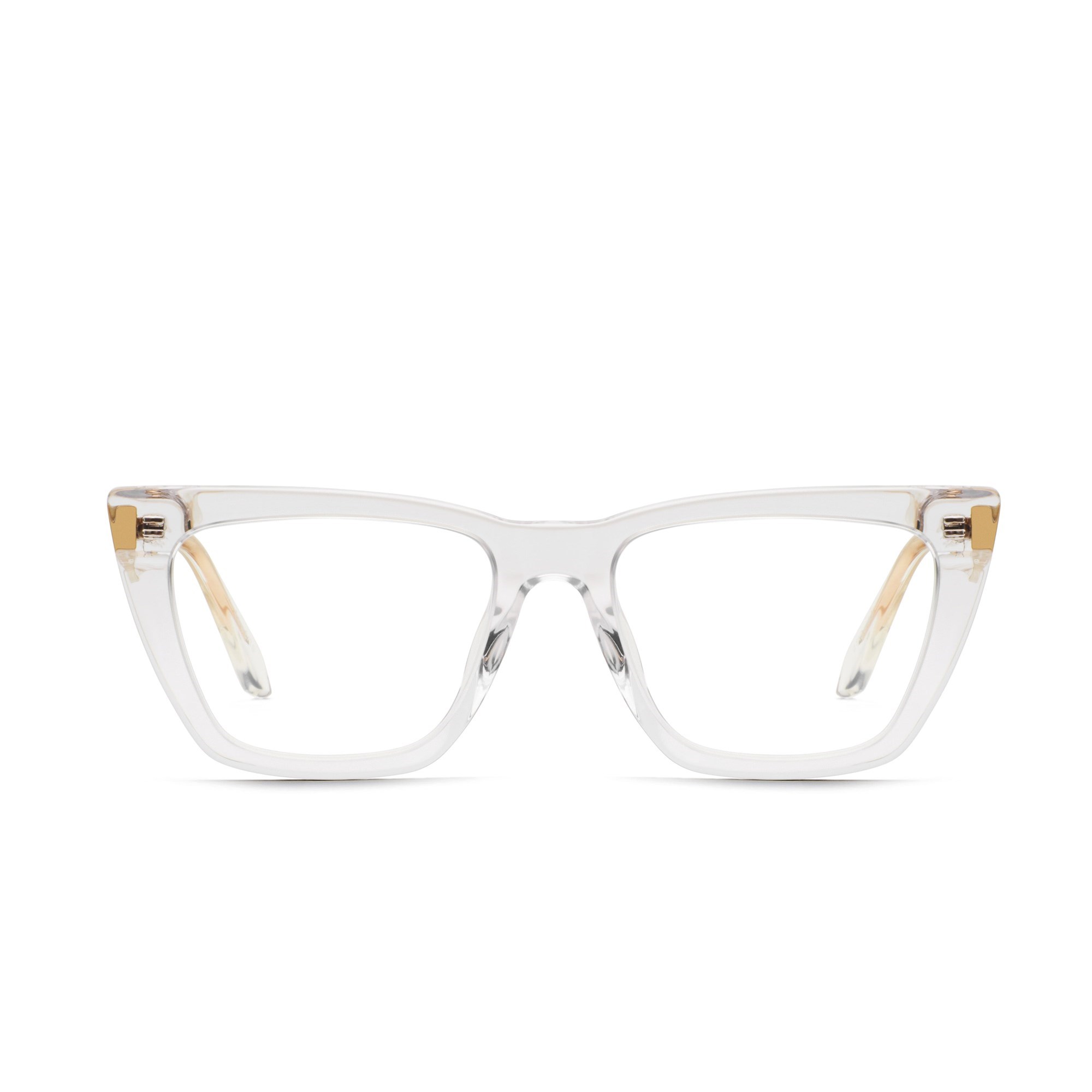 Clear / Clear Rx Quay CALL THE SHOTS RX Unisex Glasses | AMLZO-3650