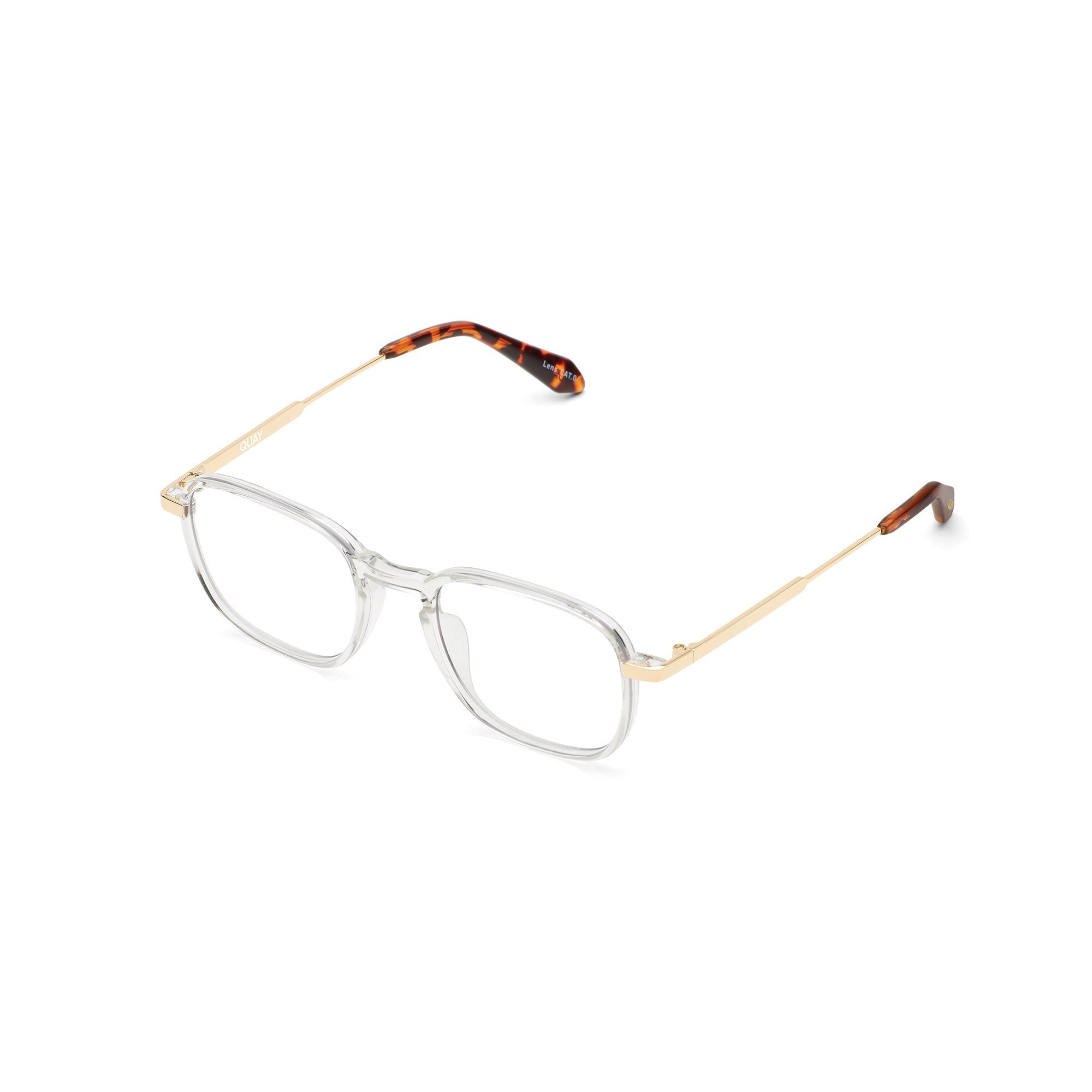 Clear / Clear Rx Quay GROUNDED RX Unisex Glasses | UCNQB-2798