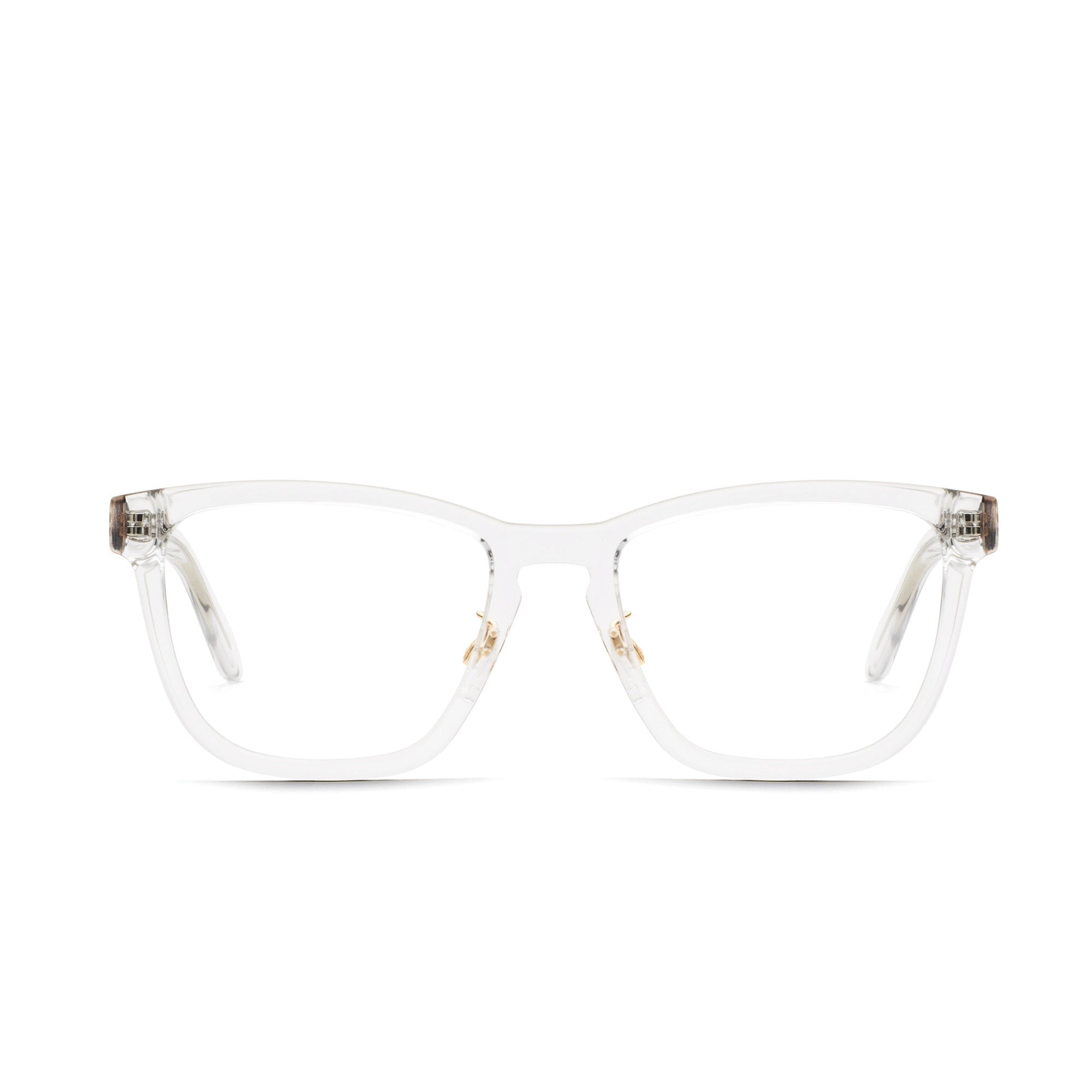 Clear / Clear Rx Quay HARDWIRE LOW BRIDGE FIT RX Unisex Glasses | CDQPW-2170