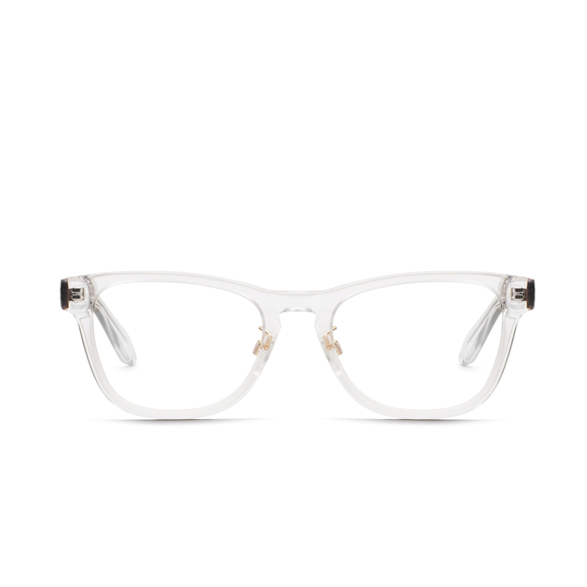 Clear / Clear Rx Quay HARDWIRE MINI LOW BRIDGE FIT RX Unisex Glasses | DFKAH-1492