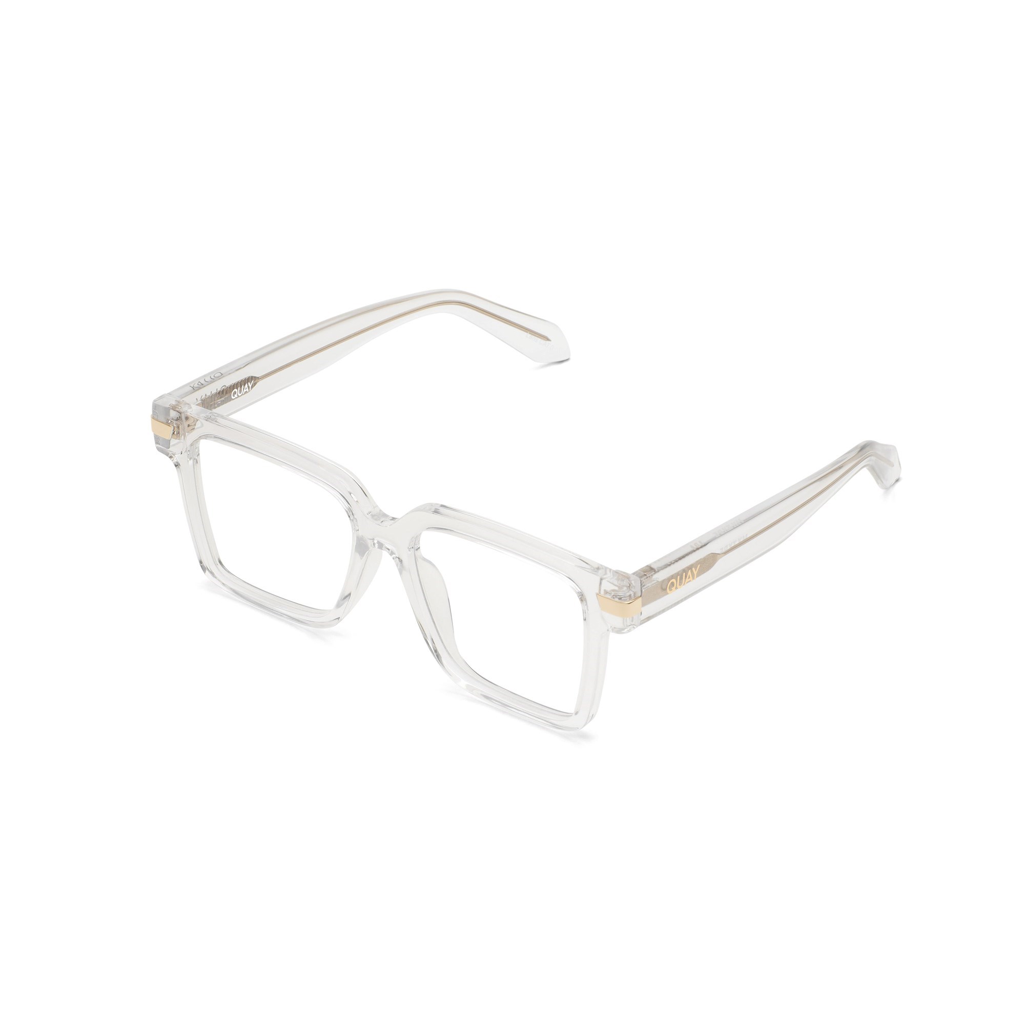 Clear / Clear Rx Quay MY TYPE RX Unisex Glasses | GRQNA-8905