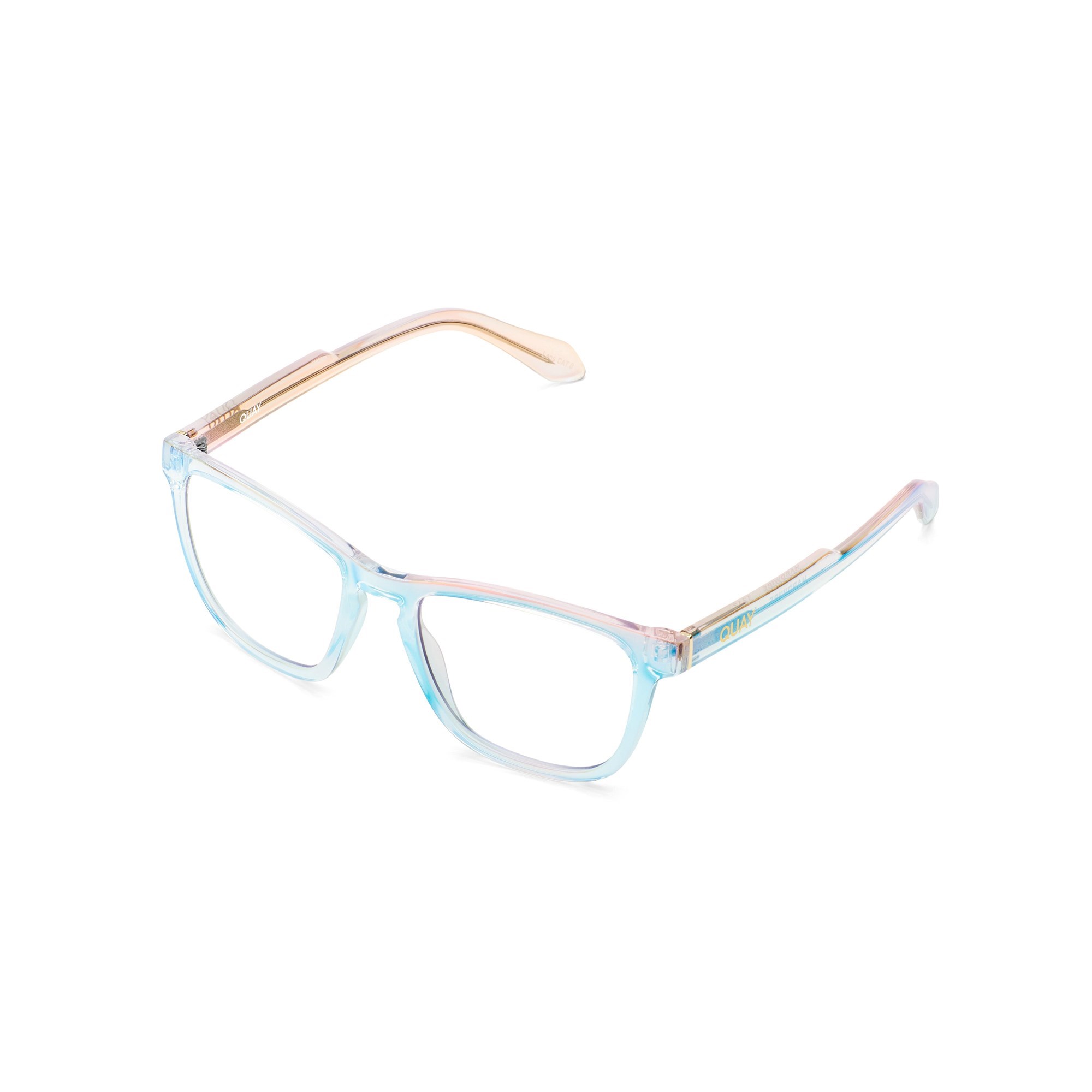 Clear Holographic / Clear Rx Quay HARDWIRE RX Unisex Glasses | JZWER-1780