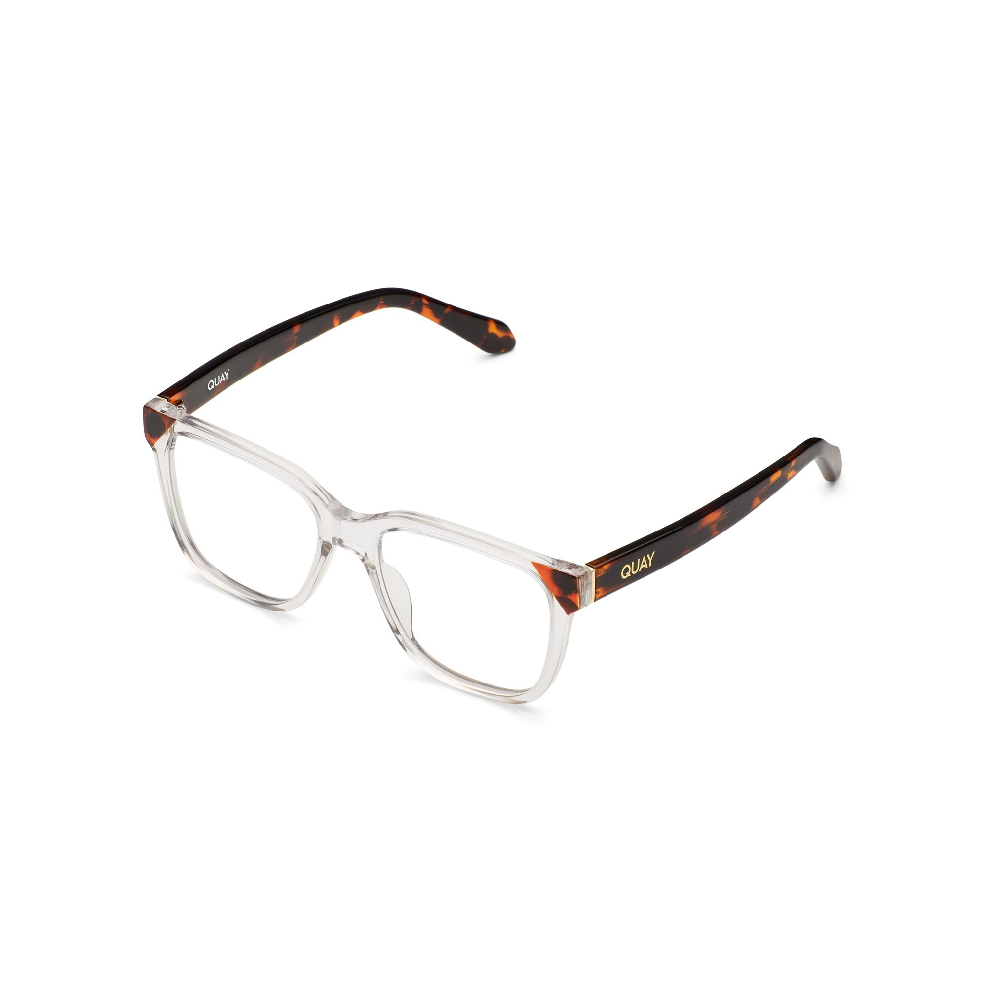 Clear Tortoise / Clear Rx Quay WIRED STANDARD RX Unisex Glasses | ASMNG-9814