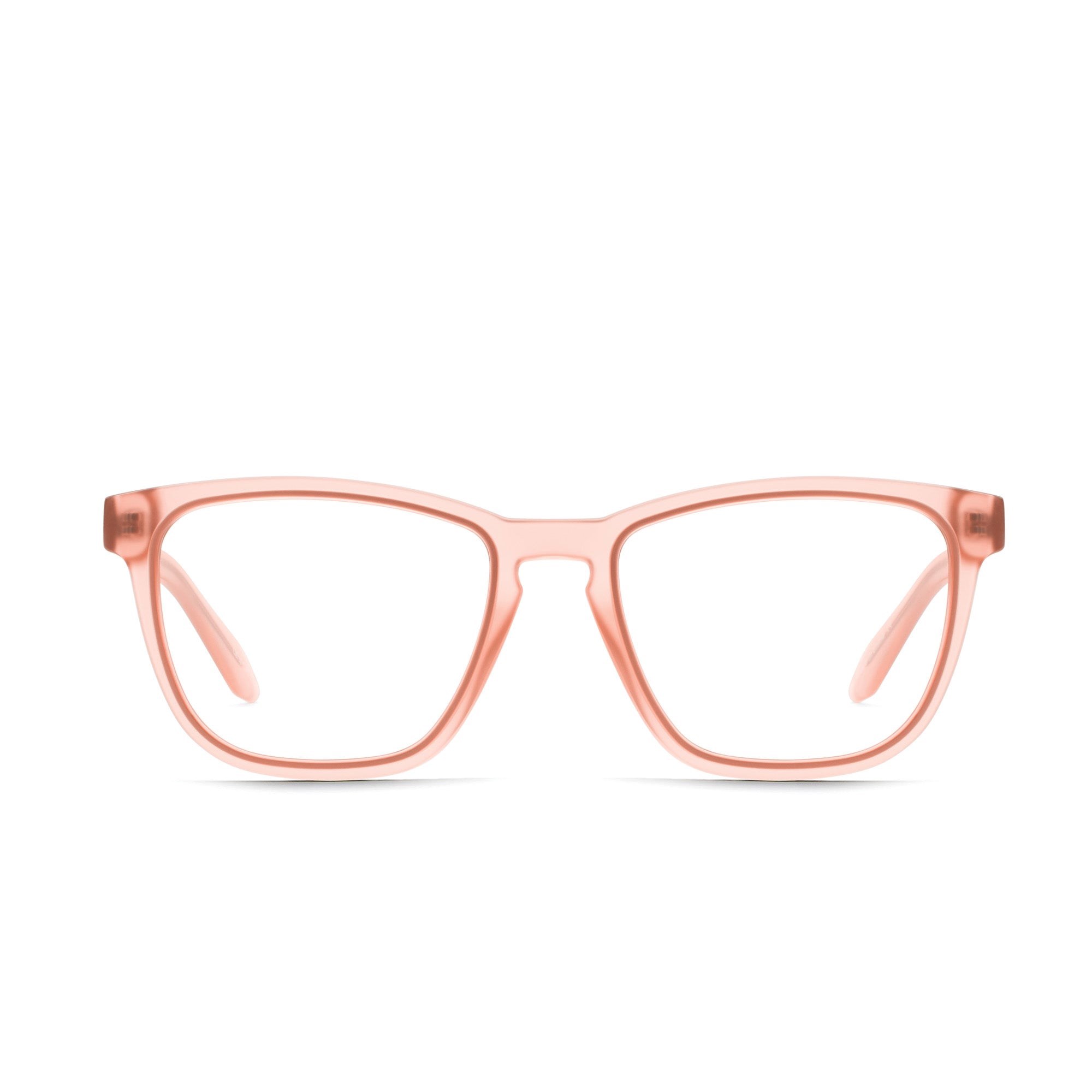 Coral Pink / Clear Rx Quay HARDWIRE TWO-TONE RX Unisex Glasses | SVFMD-4732