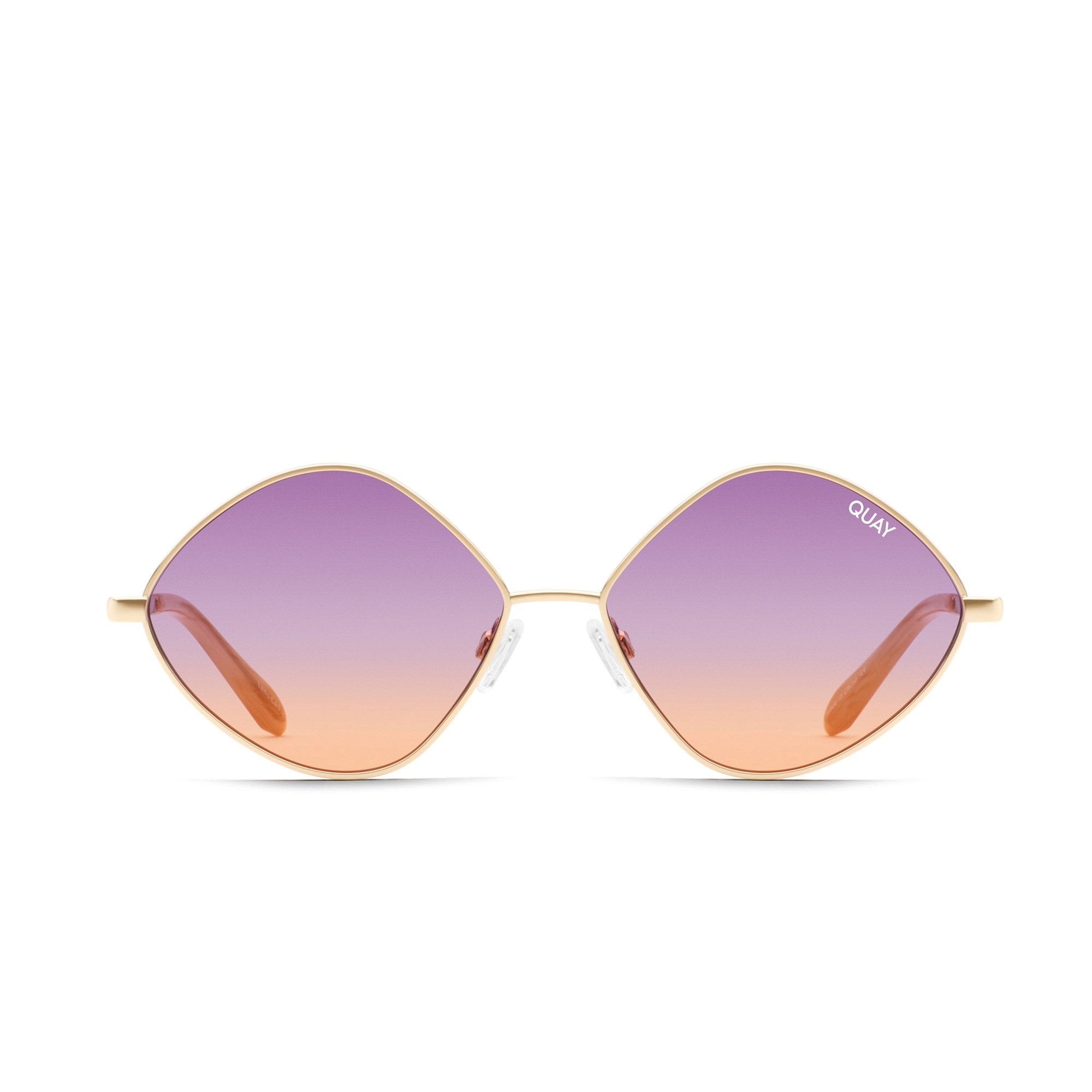 Gold / Purple To Orange Quay IT\'S A LOOK Women\'s Sunglasses | CGMIO-4961