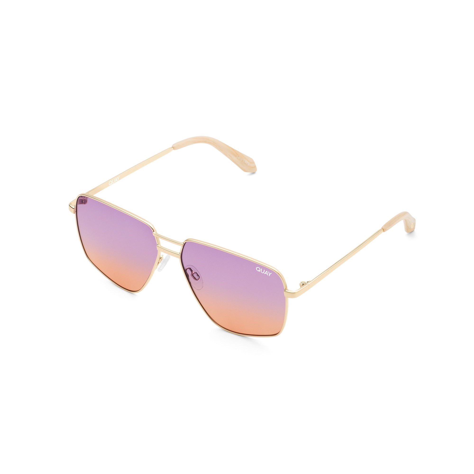 Gold / Purple To Orange Quay NEXT PLEASE Men's Sunglasses | RDUMQ-3549