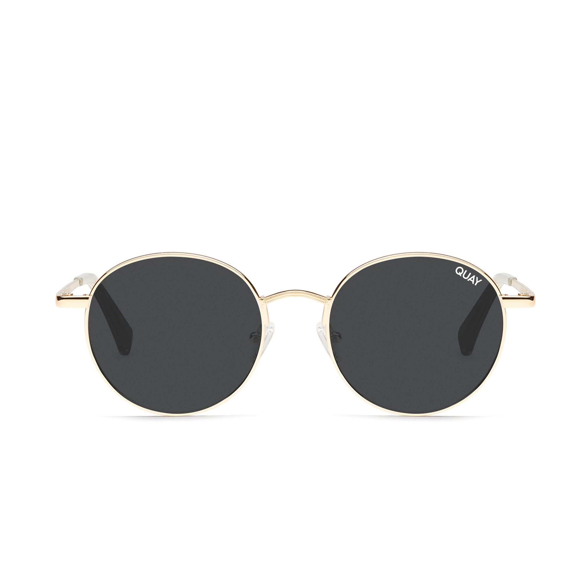 Gold / Smoke Rx Quay I SEE YOU RX Unisex Prescription Sunglasses | FHDQL-8290