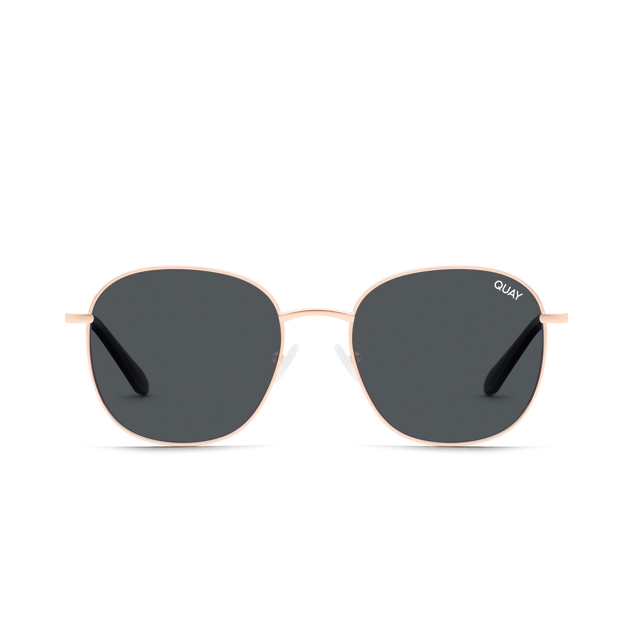 Gold / Smoke Rx Quay JEZABELL RX Unisex Prescription Sunglasses | IQLPF-8392