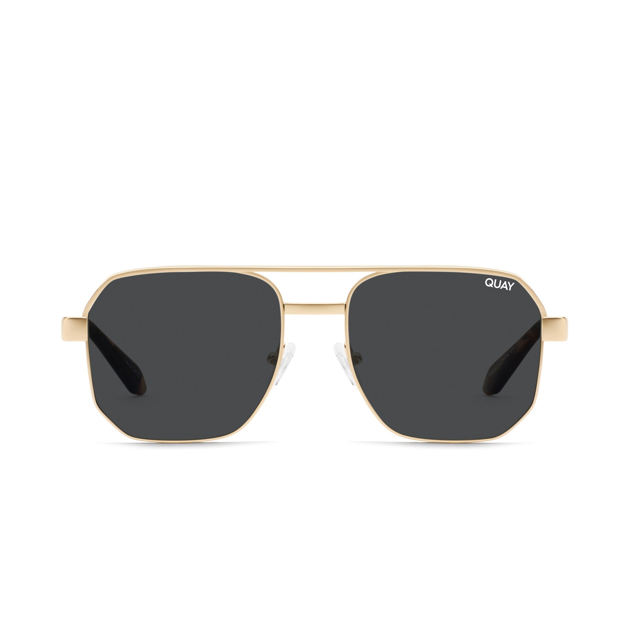 Gold Tortoise / Smoke Rx Quay TAKE IT BACK RX Women's Sunglasses | CXLAQ-5128