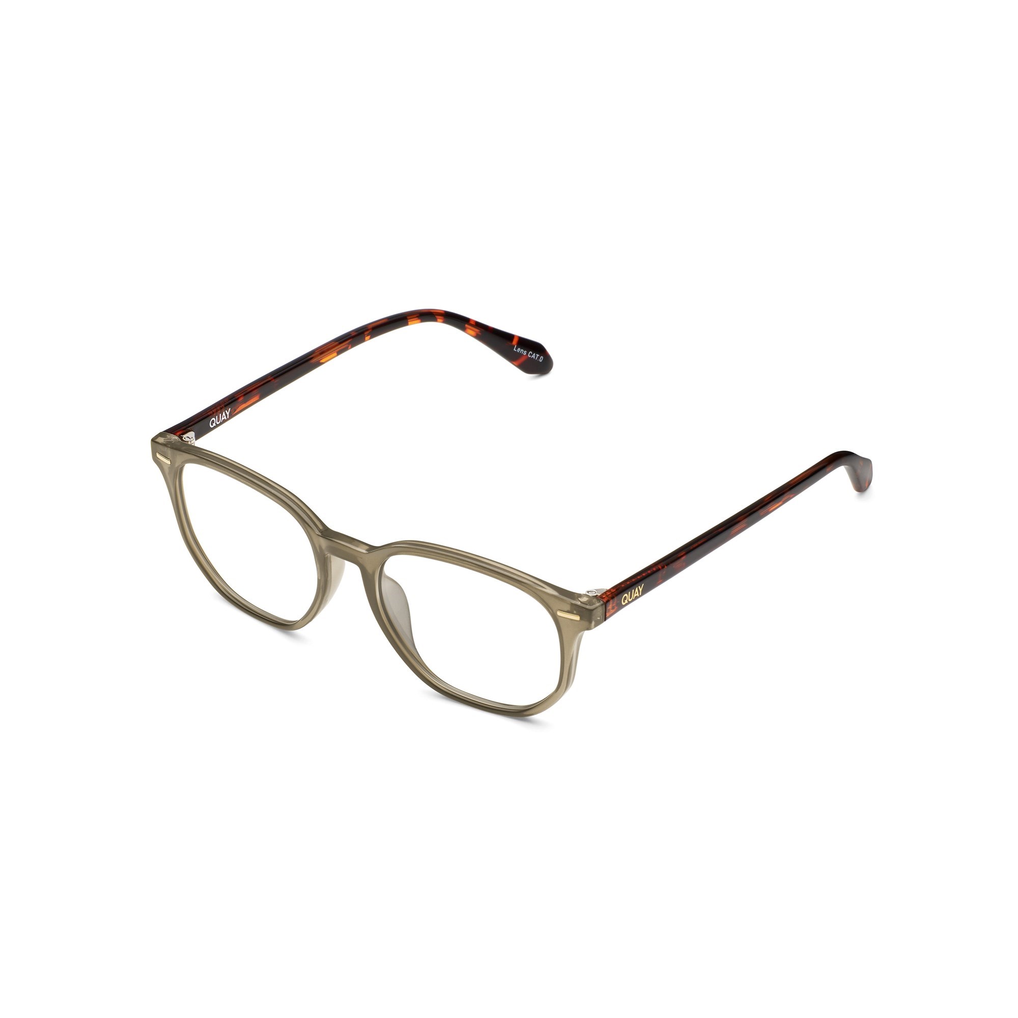 Green / Clear Rx Quay CTRL RX Unisex Glasses | NWGHR-5769