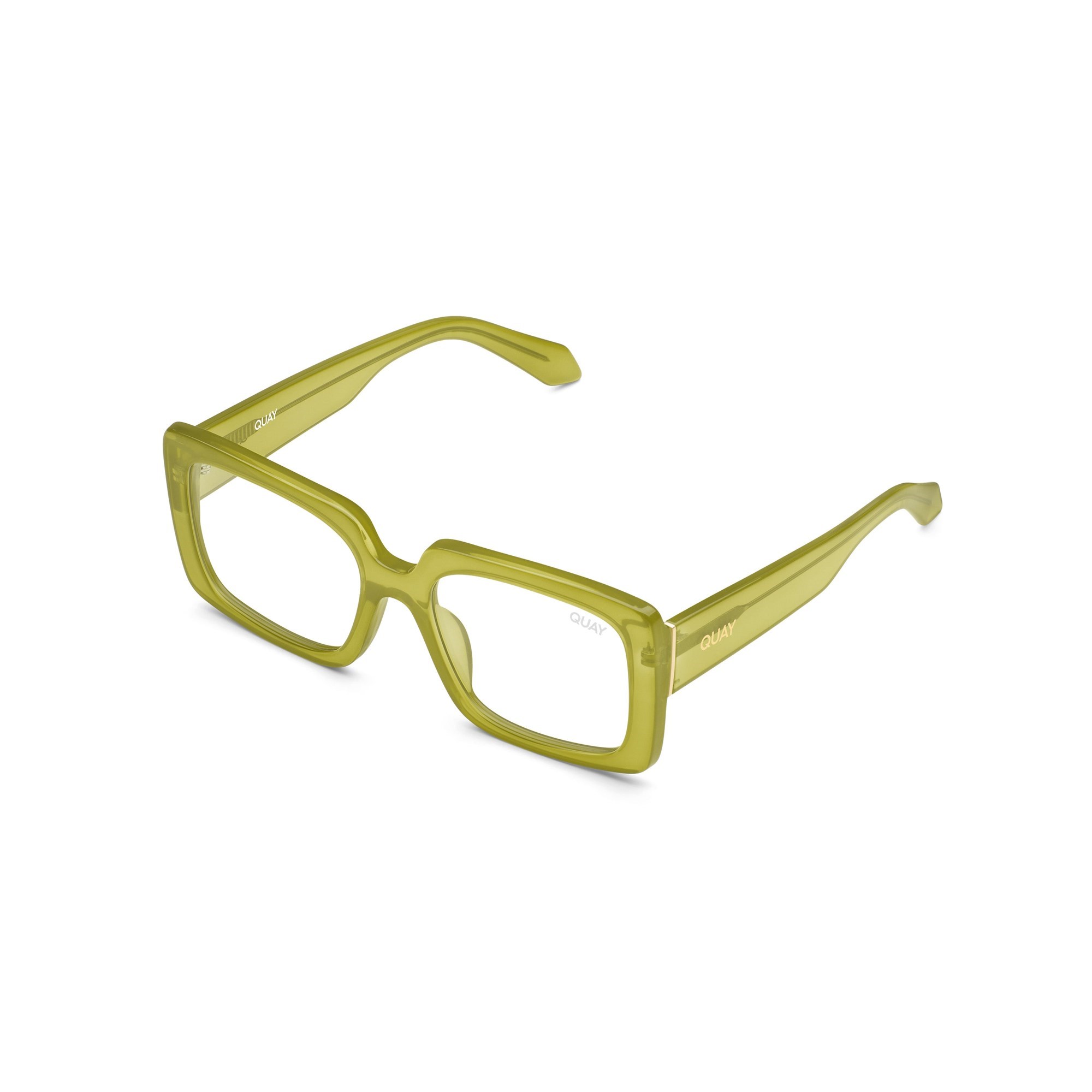 Green / Clear Rx Quay TOTAL VIBE RX Unisex Glasses | CJNQB-2689