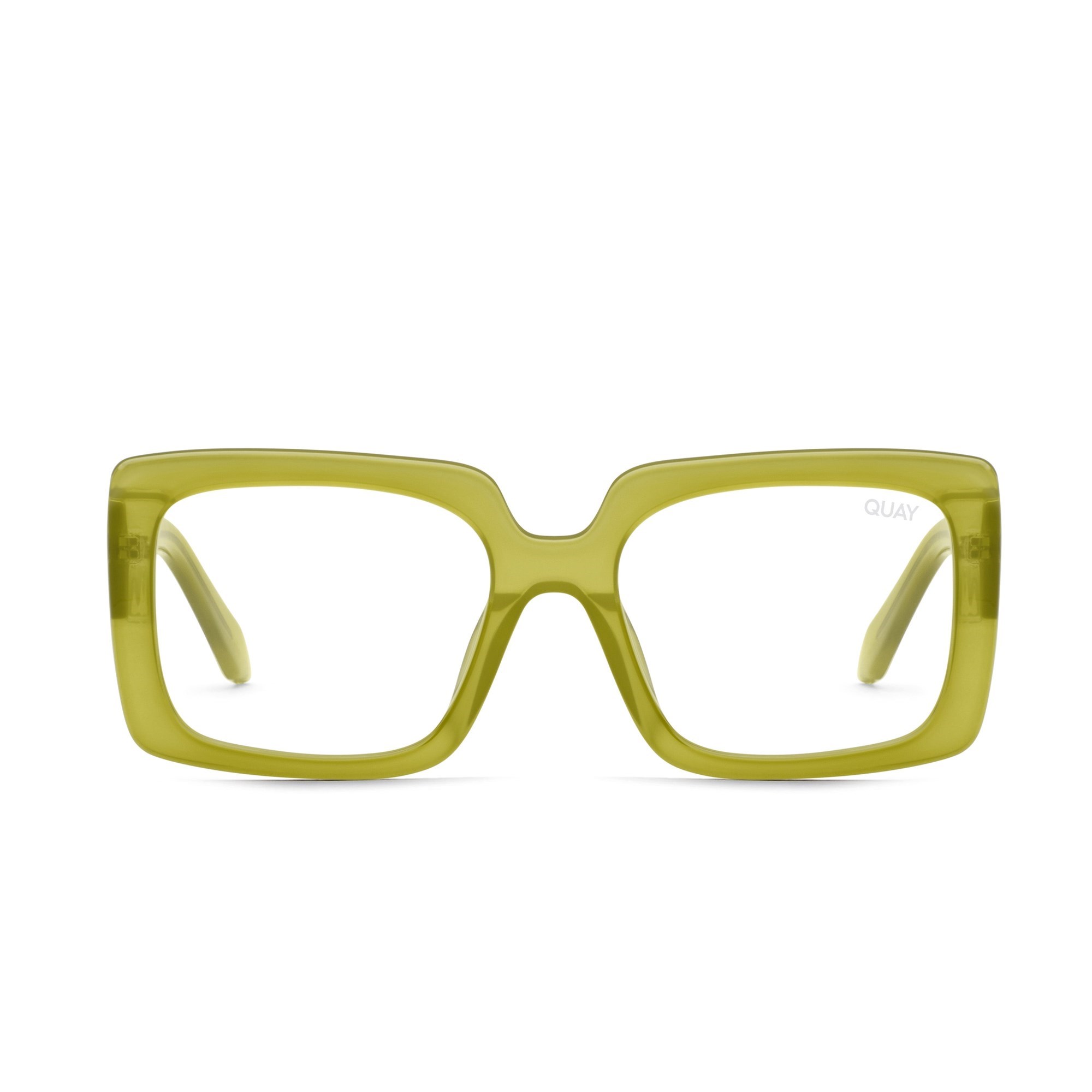 Green / Clear Rx Quay TOTAL VIBE RX Unisex Glasses | CJNQB-2689