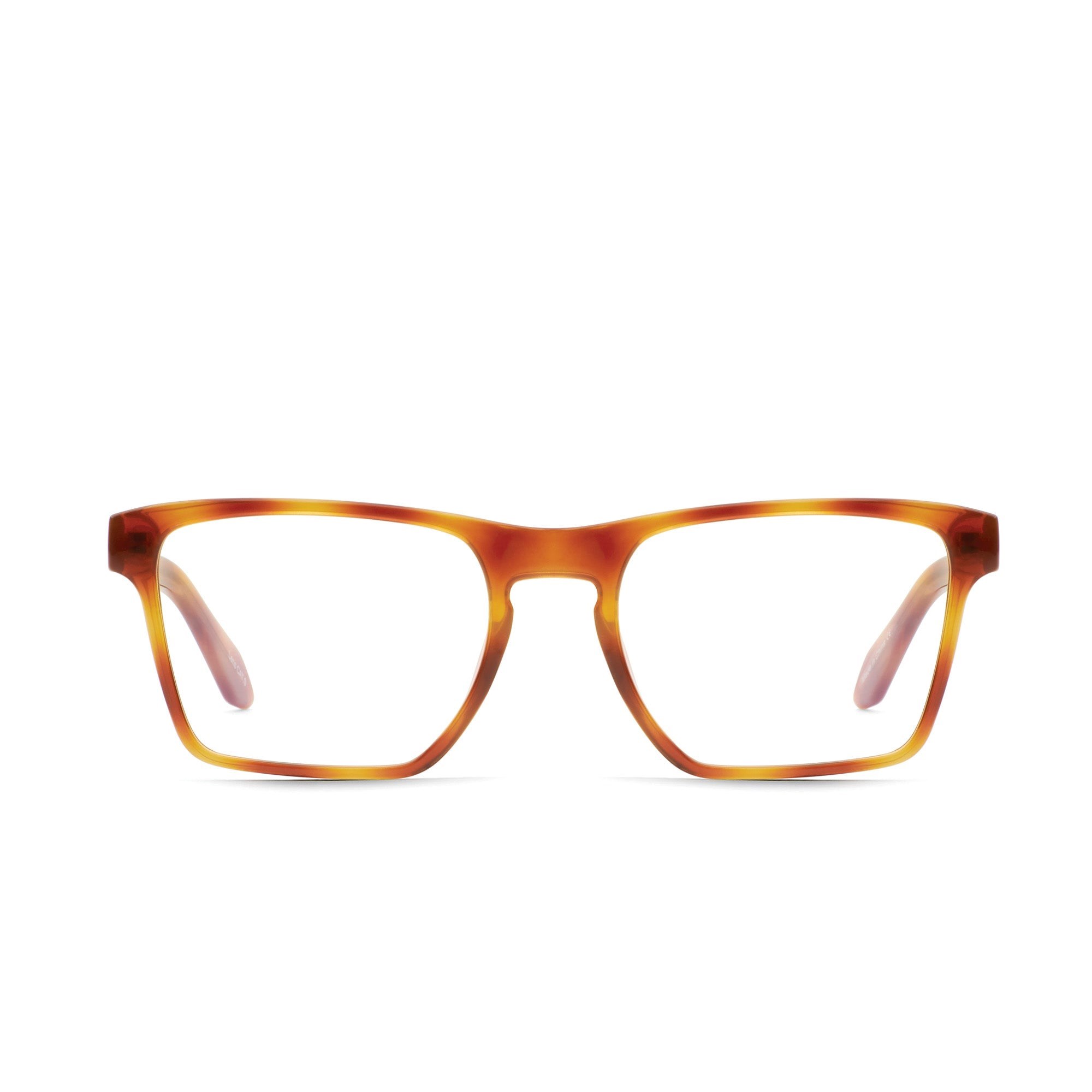 Honey Tortoise / Clear Rx Quay IRL RX Unisex Glasses | ILZFN-2136