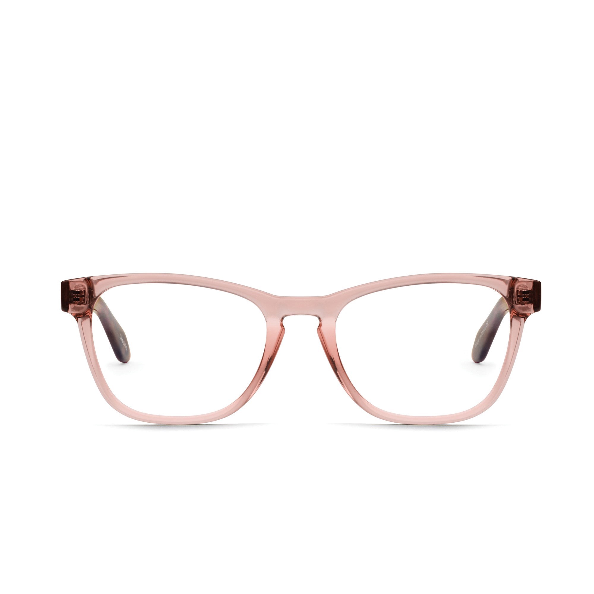 Light Brown Tortoise Temple / Clear Rx Quay HARDWIRE MINI RX Unisex Glasses | AZEHC-2074