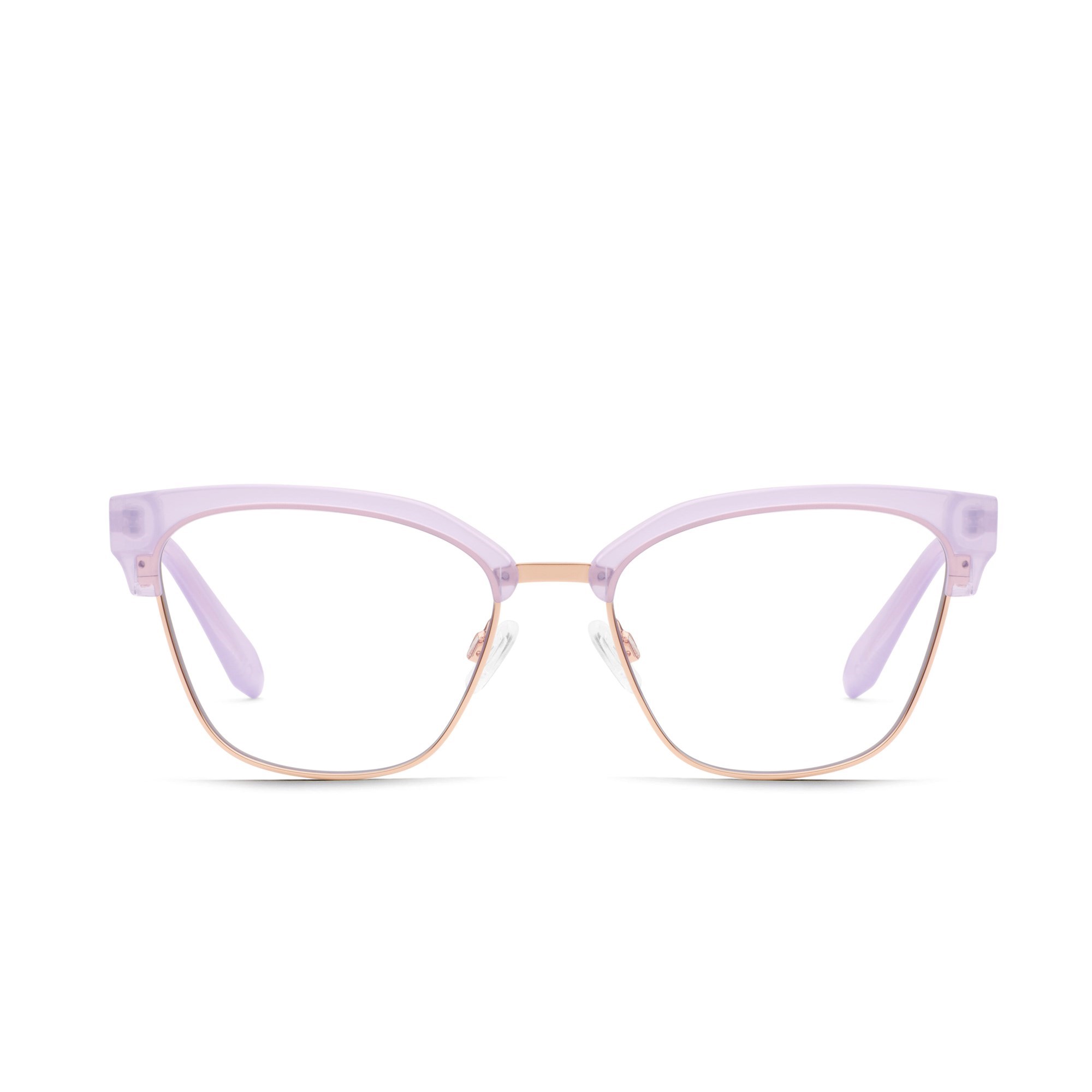 Lilac / Clear Rx Quay CHEMISTRY RX Unisex Glasses | UZNSM-8015