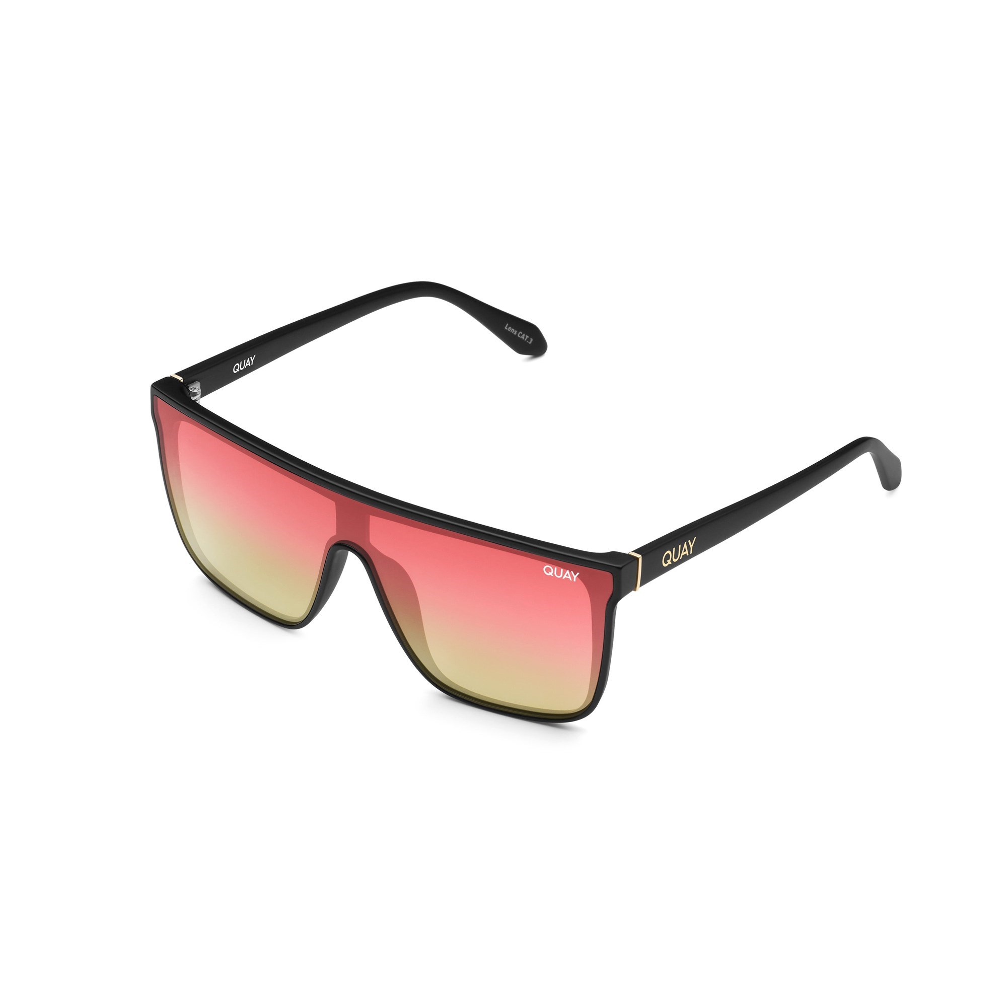 Matte Black / Coral Quay NIGHTFALL Men's Sunglasses | BOKLJ-8912