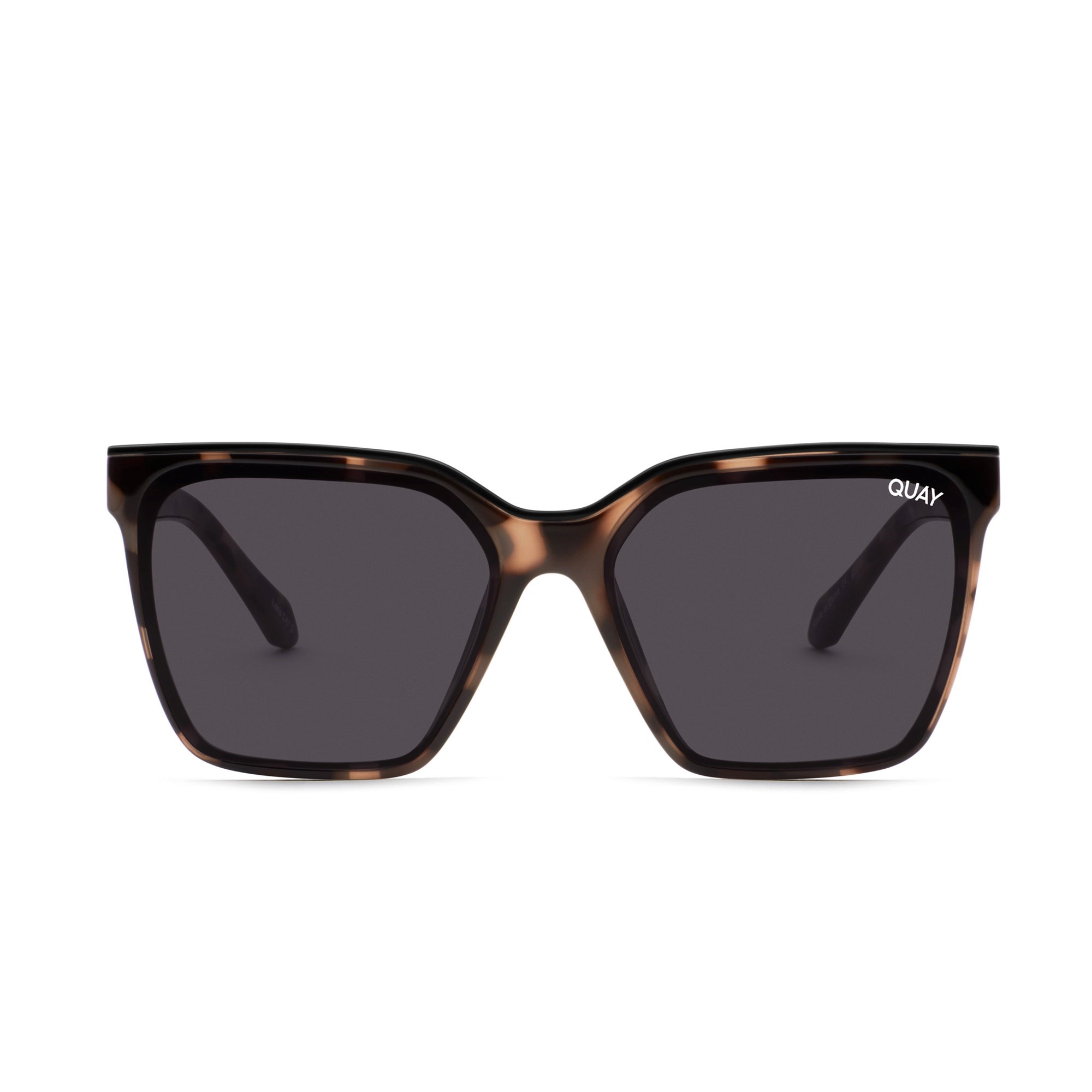 Milky Tortoise / Black Quay LEVEL UP Women\'s Sunglasses | WYLKZ-7418