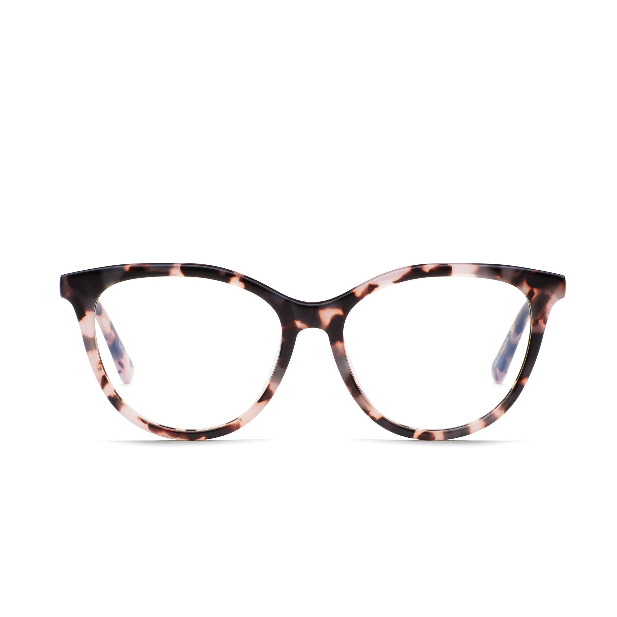 Milky Tortoise / Clear Rx Quay ALL NIGHTER RX Unisex Glasses | SUAXZ-5438