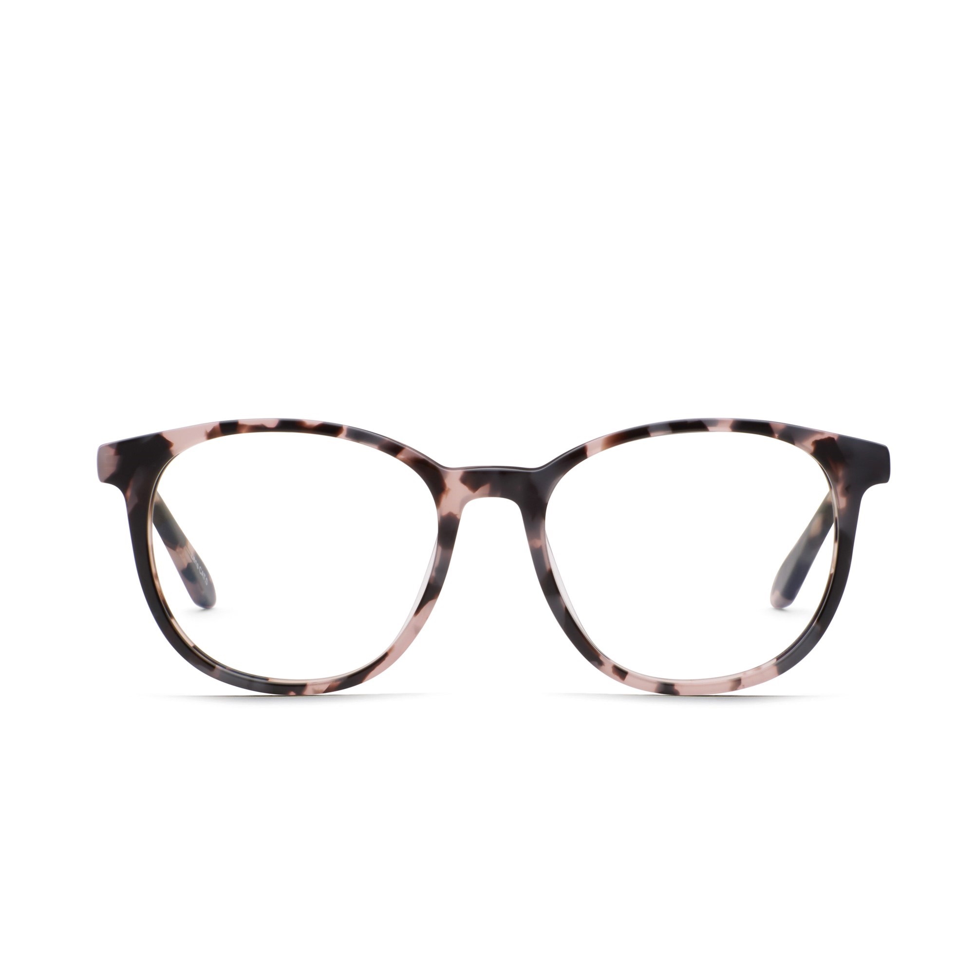 Milky Tortoise / Clear Rx Quay BLUEPRINT OVERSIZED RX Unisex Glasses | HWUZQ-7912