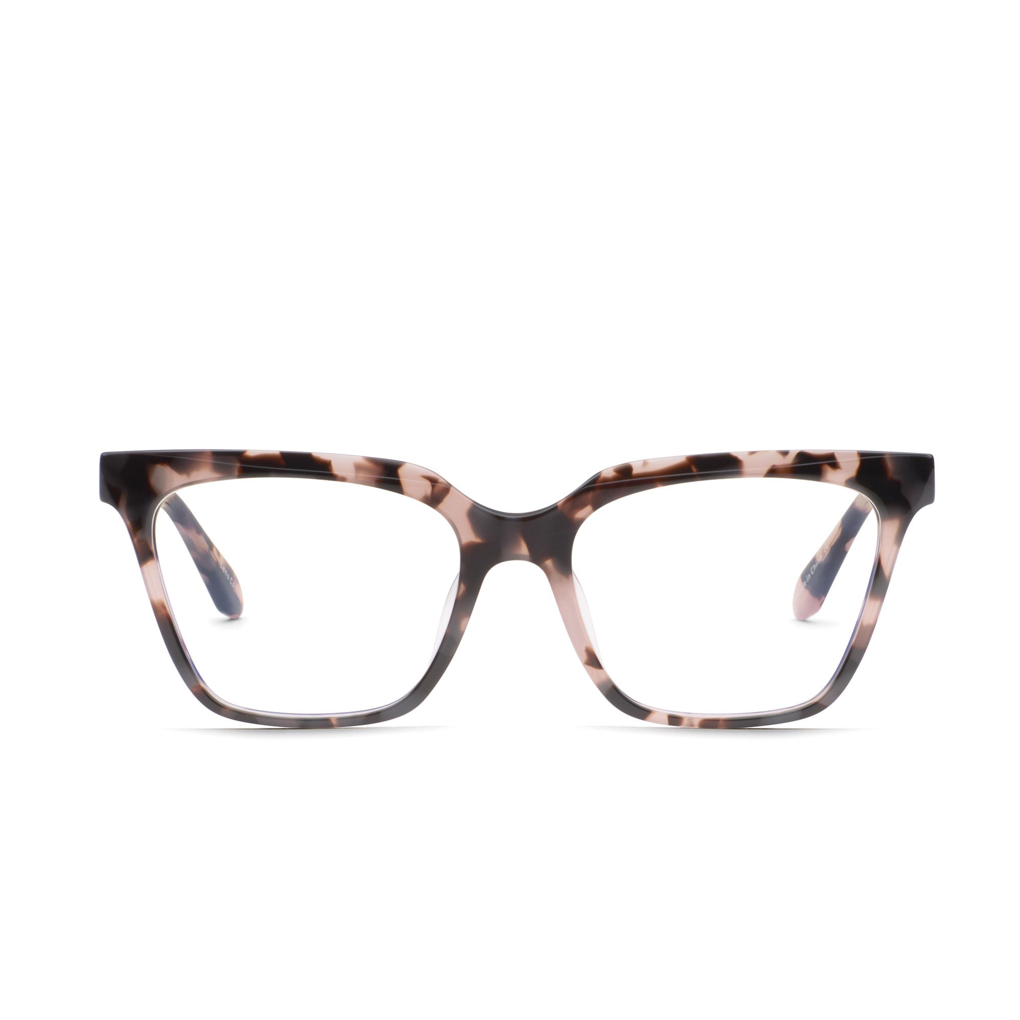 Milky Tortoise / Clear Rx Quay CEO RX Unisex Glasses | FGWVT-5039