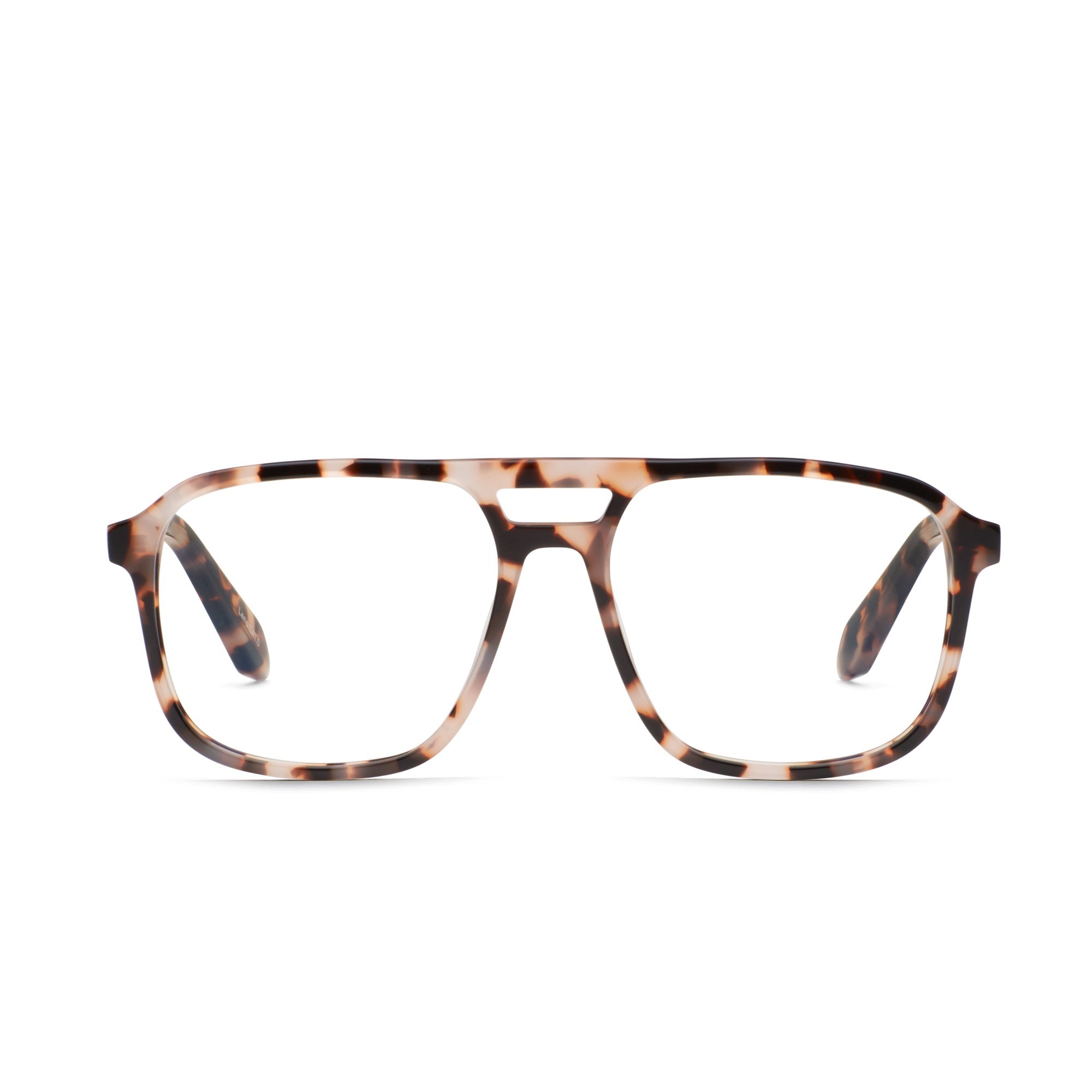 Milky Tortoise / Clear Rx Quay ON THE FLY RX Unisex Glasses | KPVJB-3847