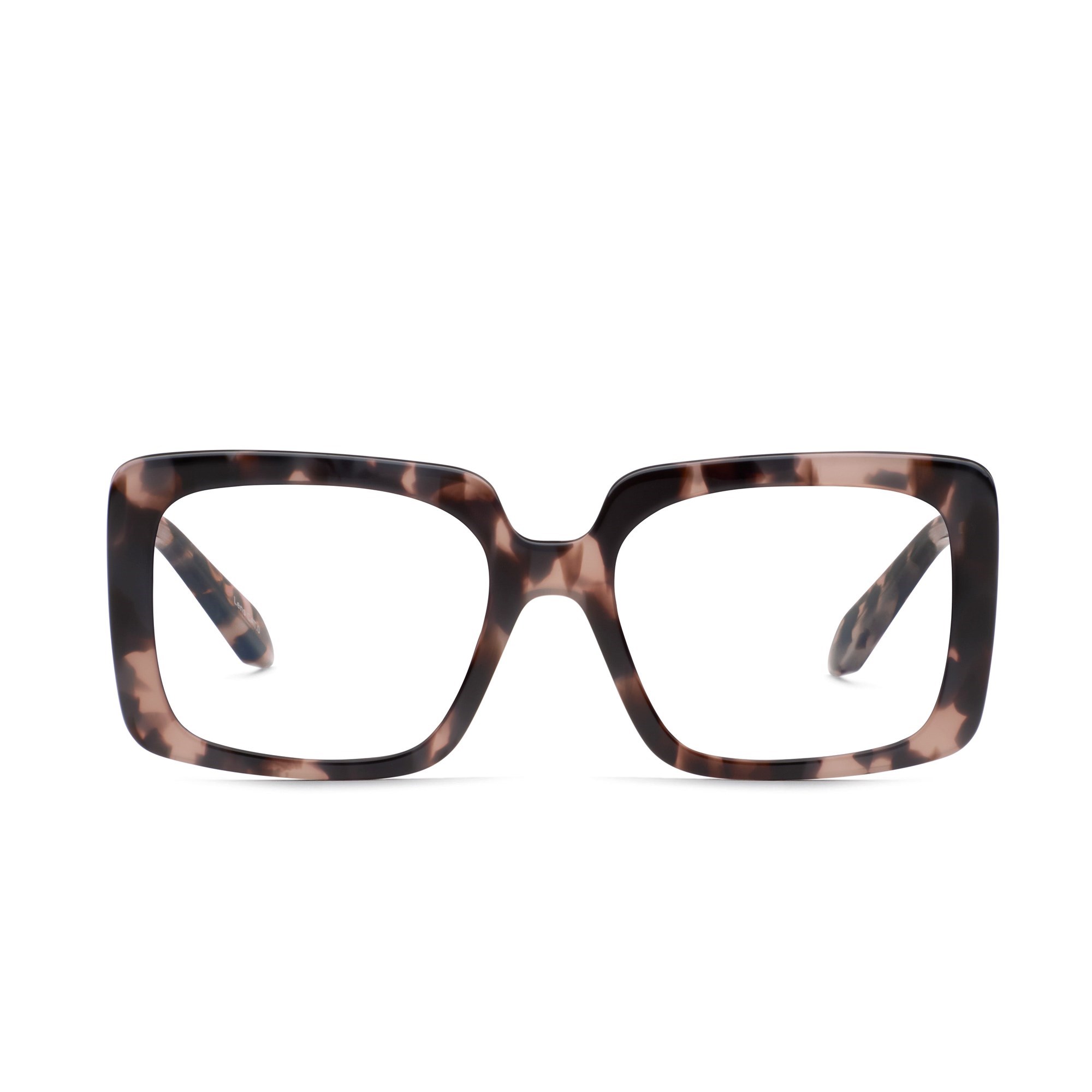 Milky Tortoise / Clear Rx Quay TOTAL VIBE RX Unisex Glasses | YAWJS-3472