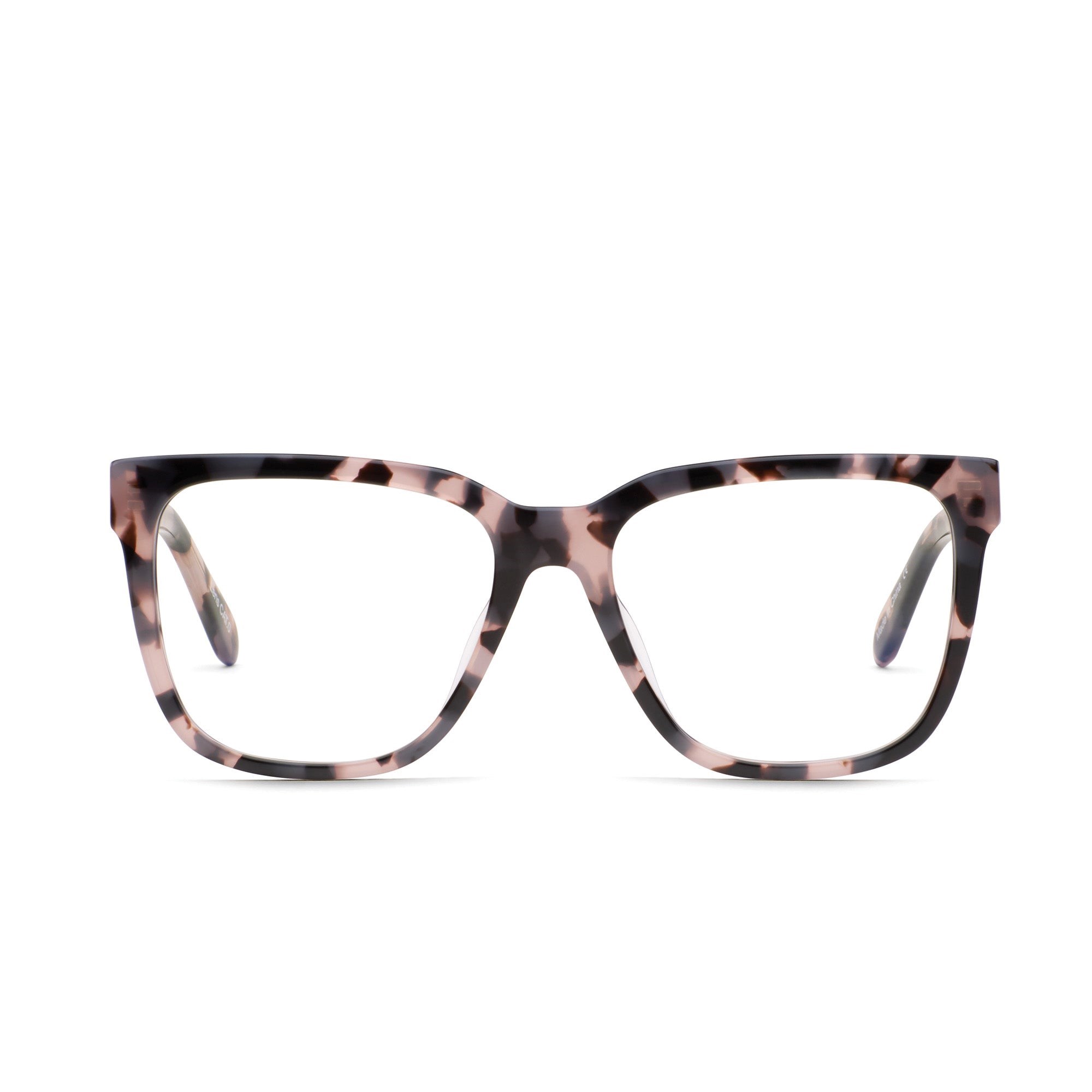 Milky Tortoise / Clear Rx Quay WIRED OVERSIZED RX Unisex Glasses | OVBXI-4136