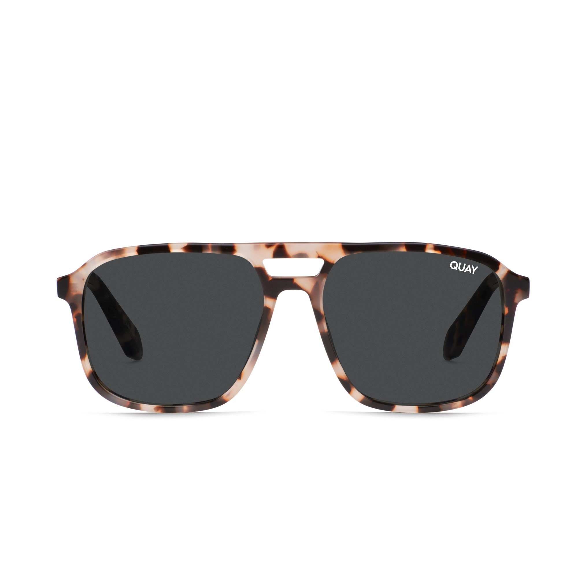 Milky Tortoise / Smoke Quay ON THE FLY RX Unisex Prescription Sunglasses | QUDJH-4968