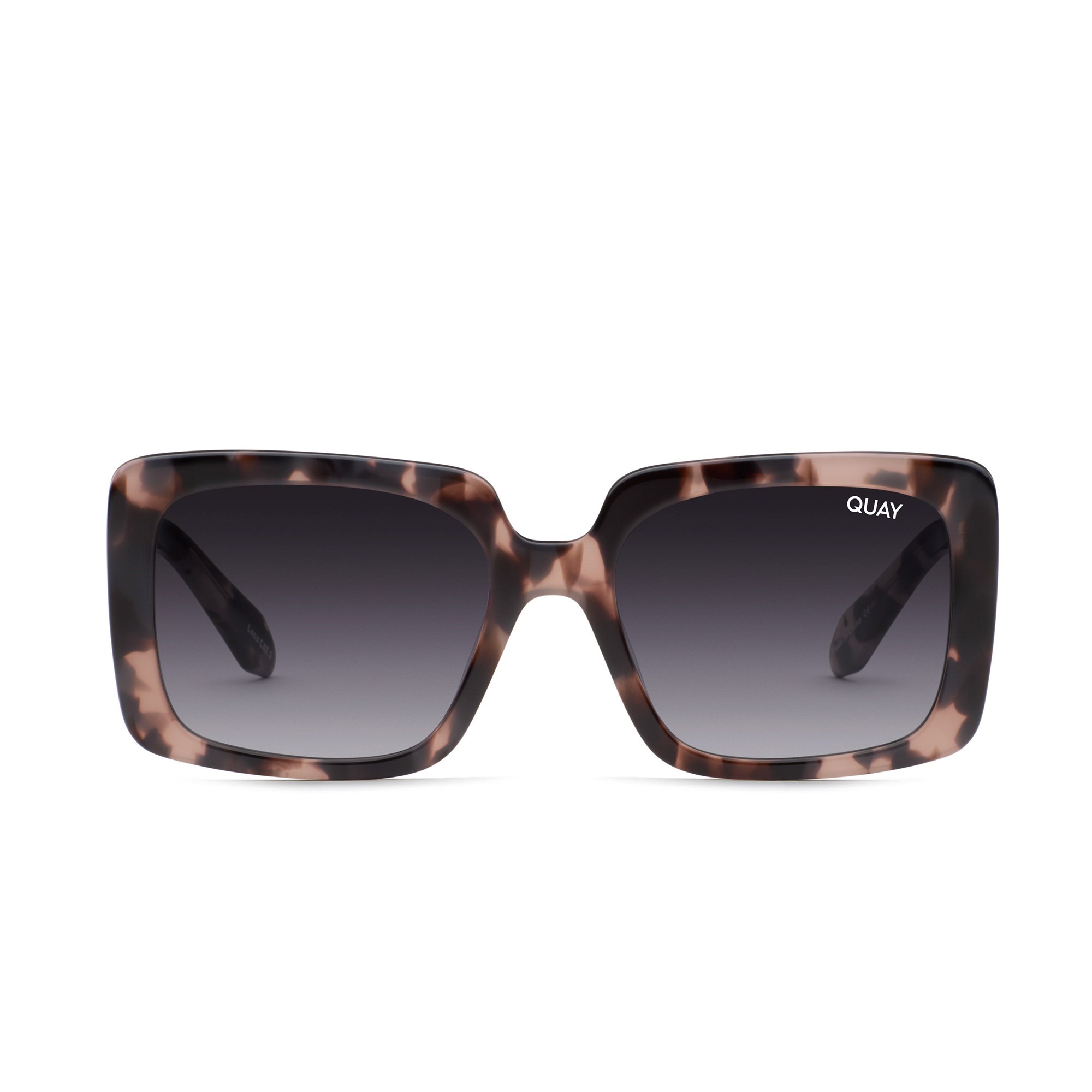 Milky Tortoise / Smoke Quay TOTAL VIBE Women\'s Sunglasses | QYEHV-3645