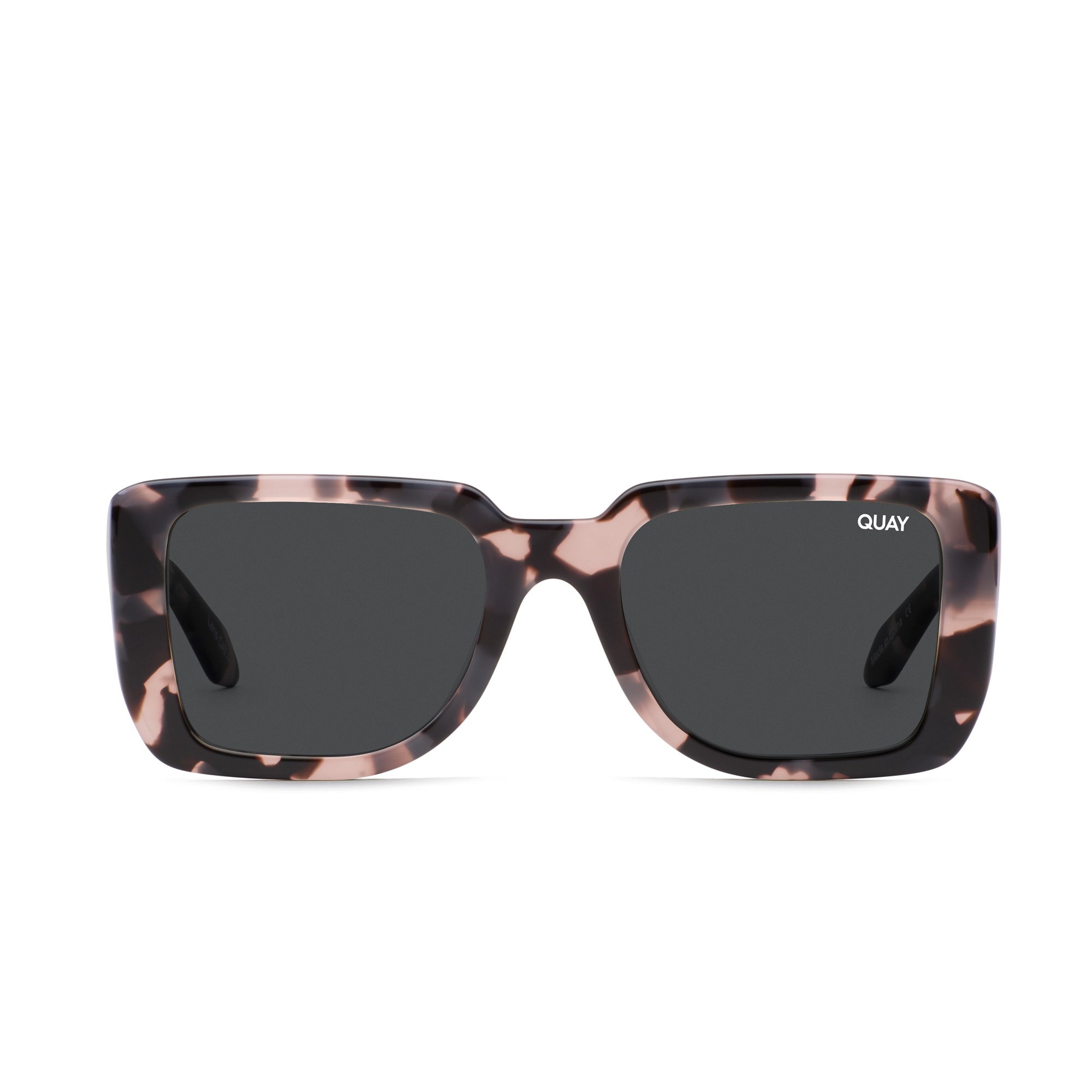 Milky Tortoise / Smoke Rx Quay DO NOT DISTURB RX Unisex Prescription Sunglasses | IZPHT-4753